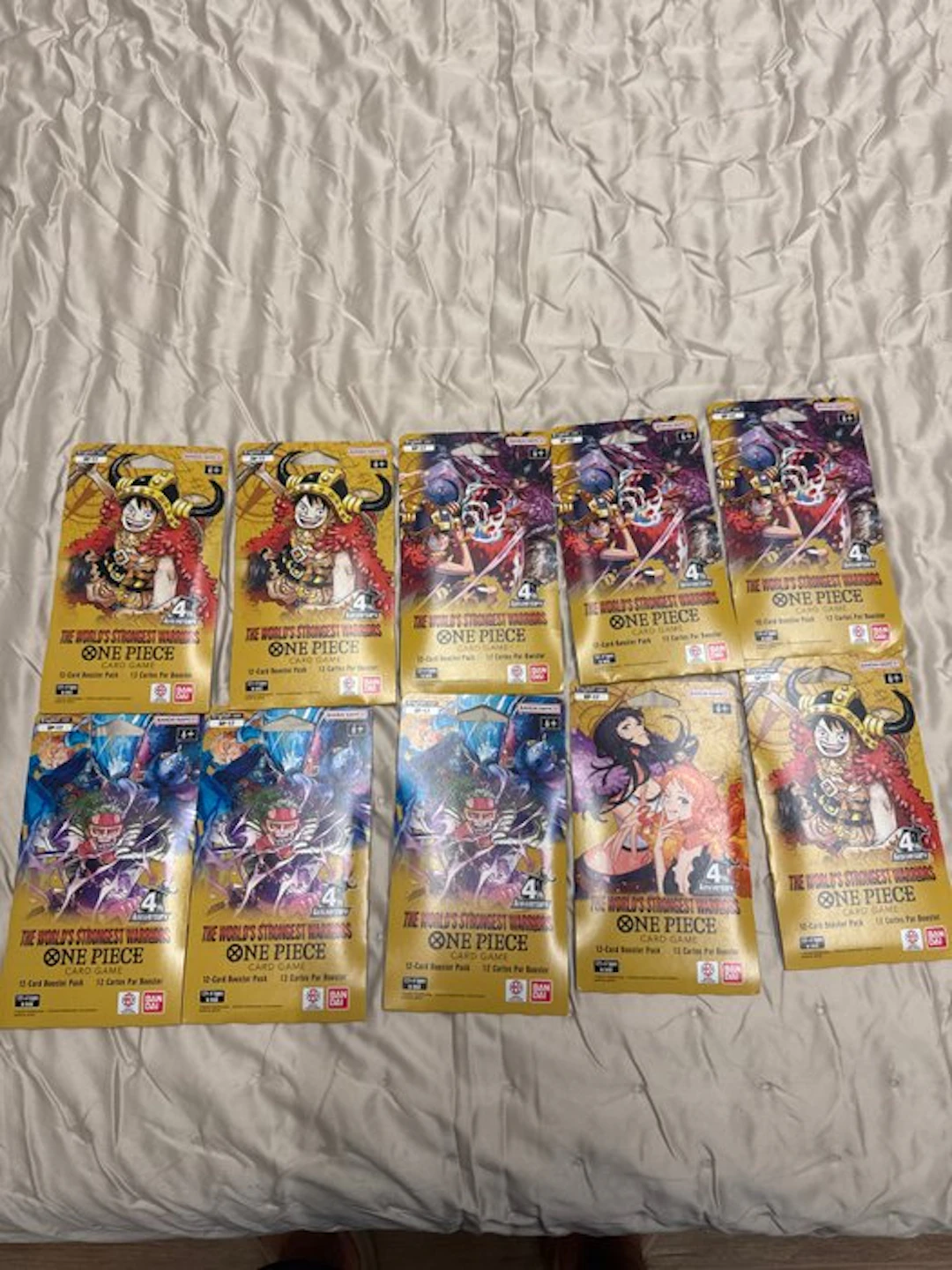 Bandai - 10 Booster pack - One Piece - ONE PIECE