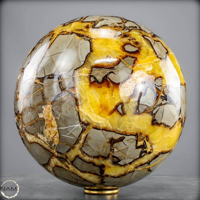 Natural Top Quality Big Septarian Sphere- 10142.23 g