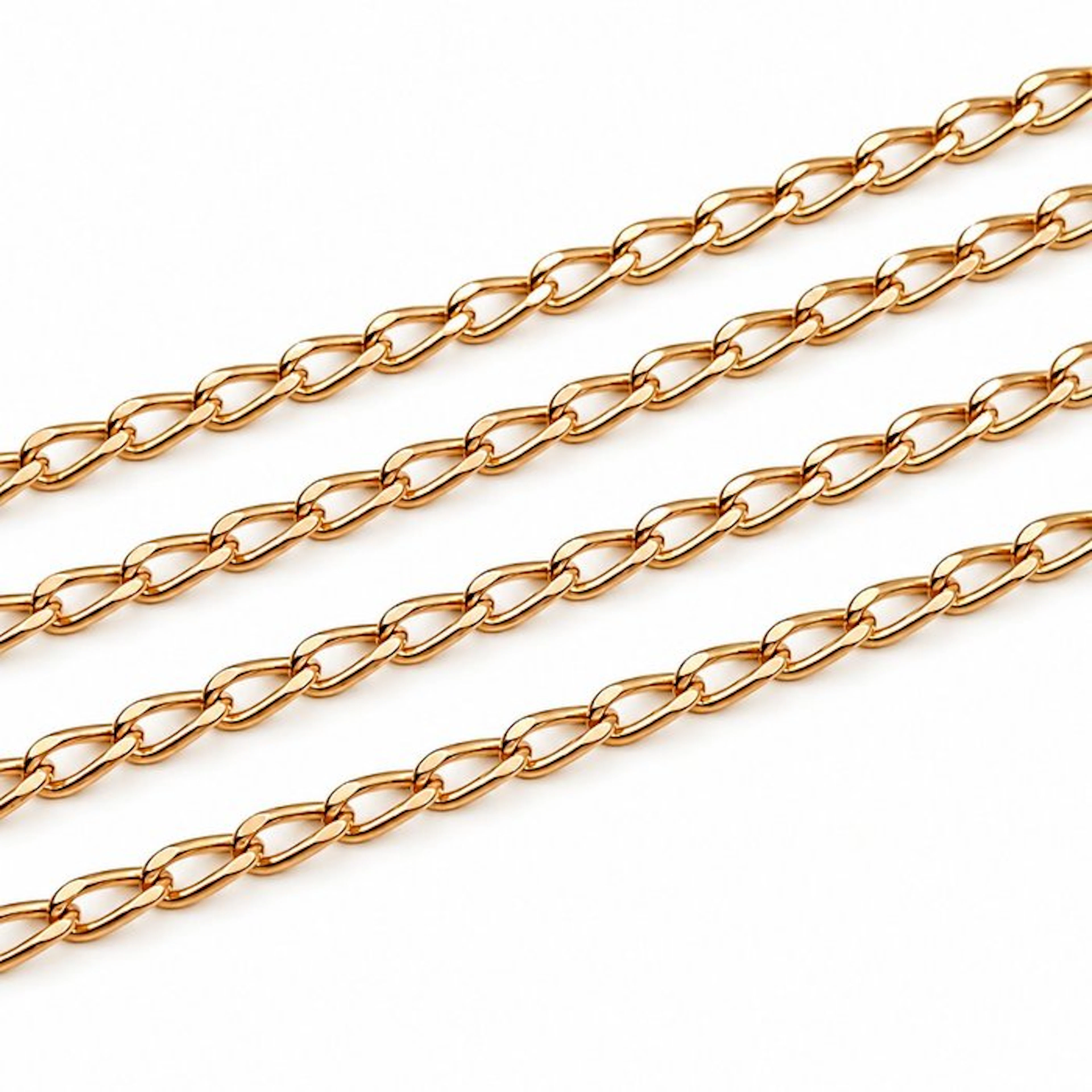 Necklace - 18 kt. Yellow gold - Made in Italy - Handmade