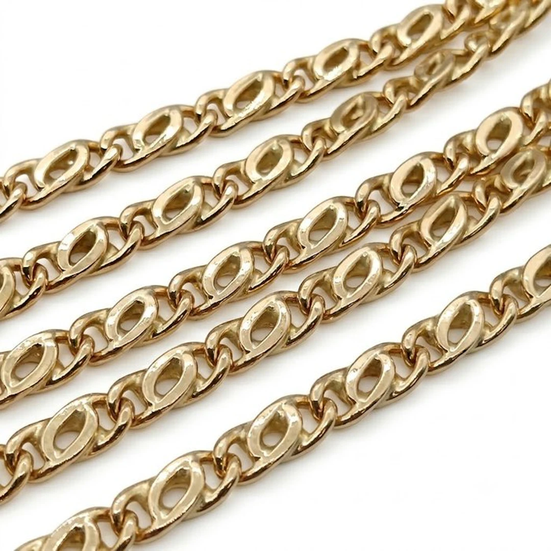 Necklace - 18 kt. Yellow gold - Made in Italy - Handmade