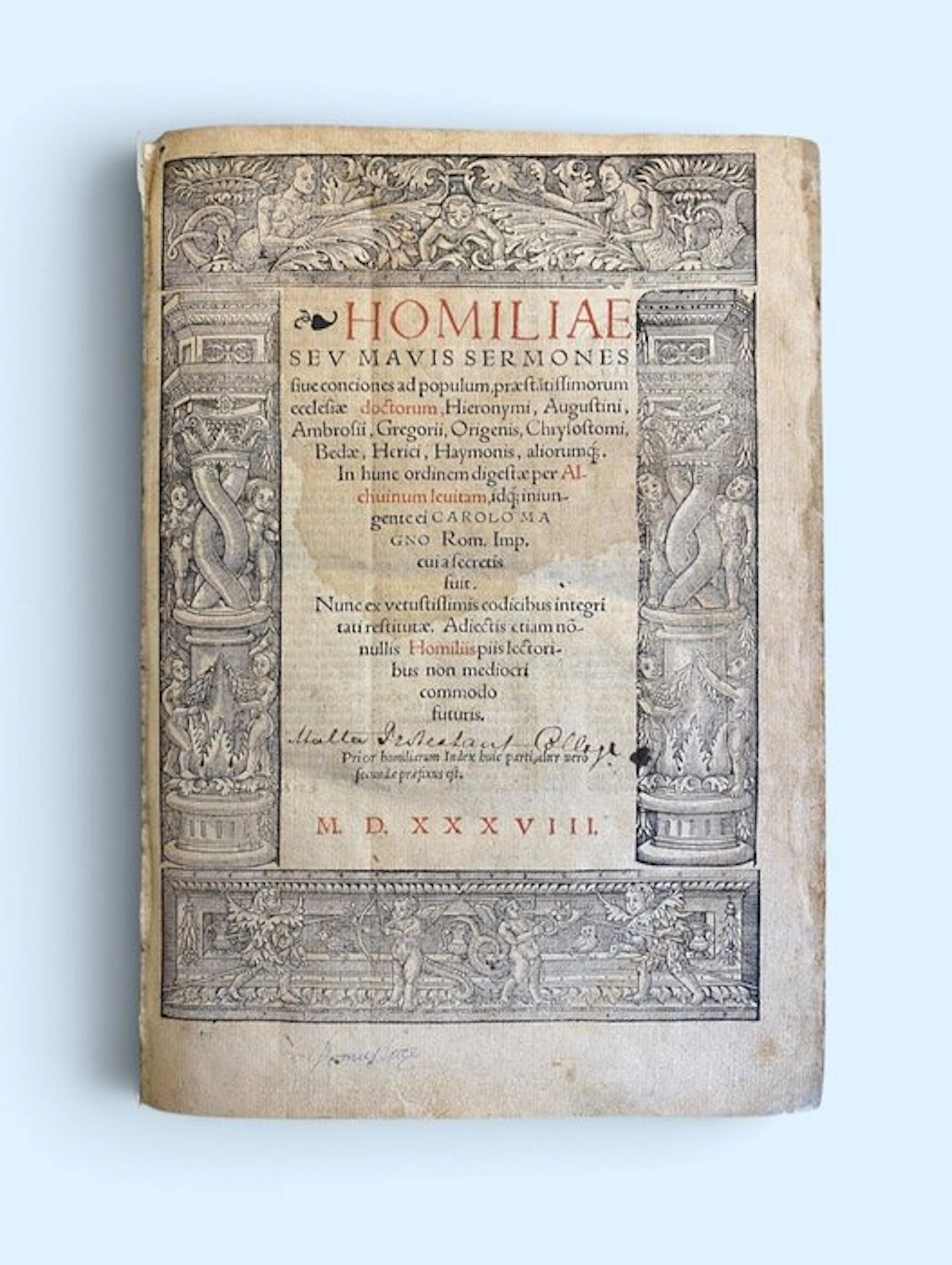 Paul the Deacon (Paulus Diaconus) [Attributed to Alcuin]...