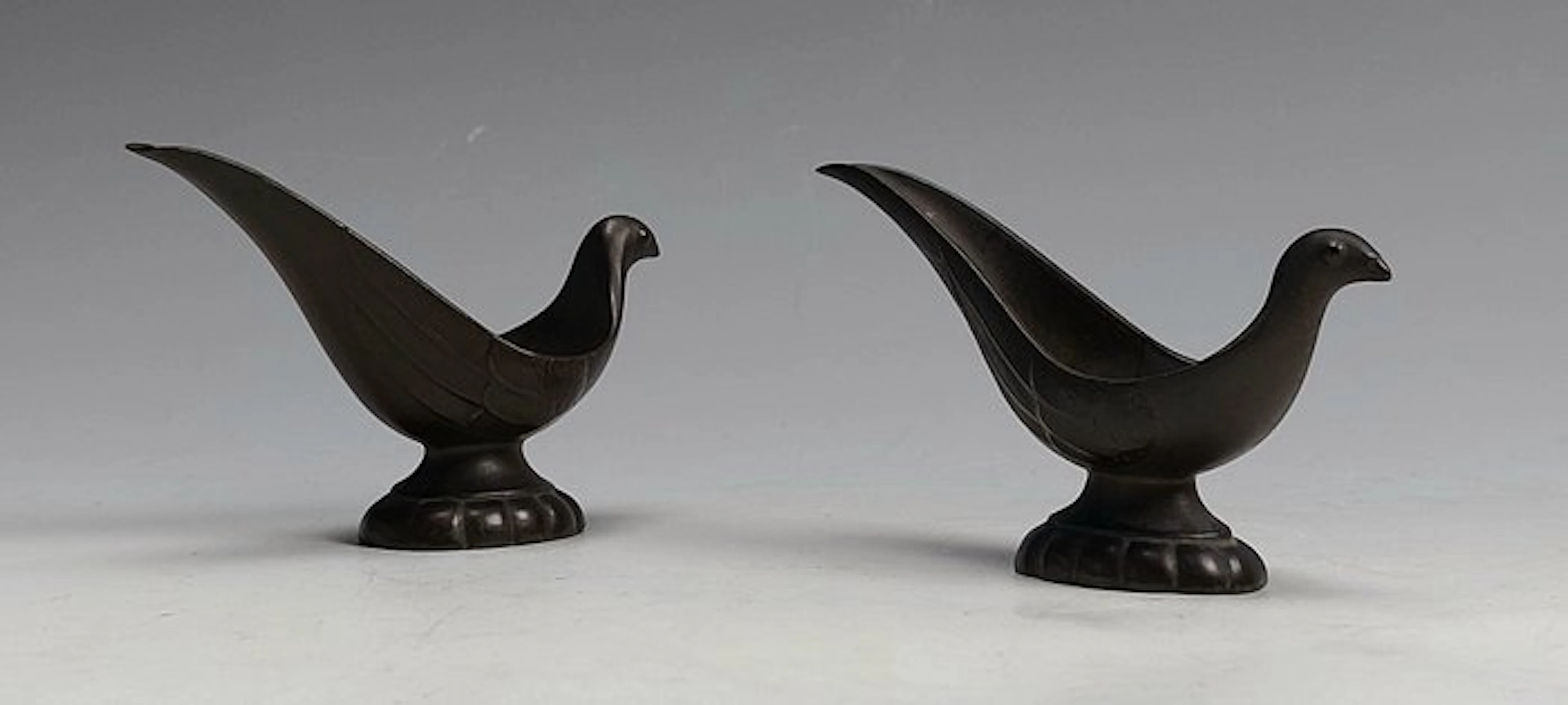 Decorative ornament (2) - Just Andersen - Denmark - Art Deco