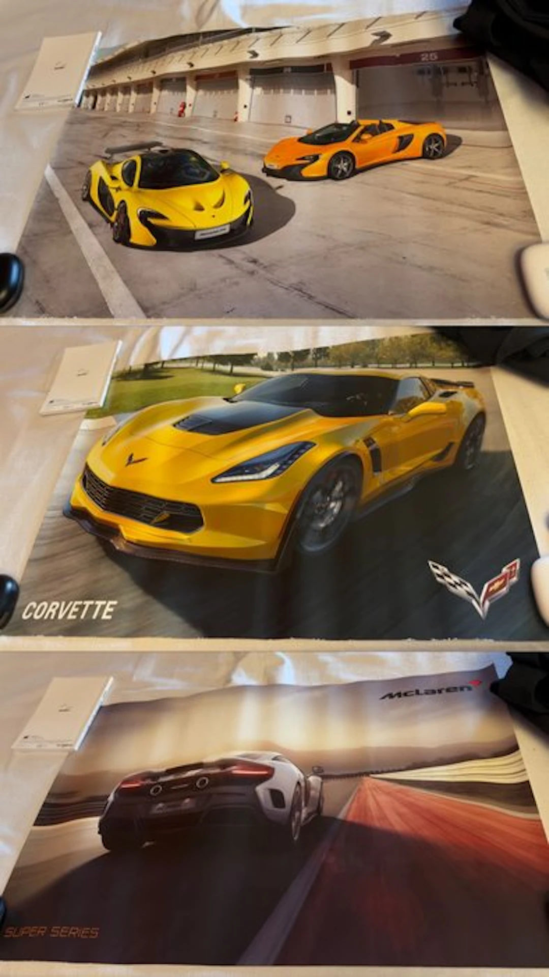 Official merchendise - McLaren & Chevrolet Corvette –...