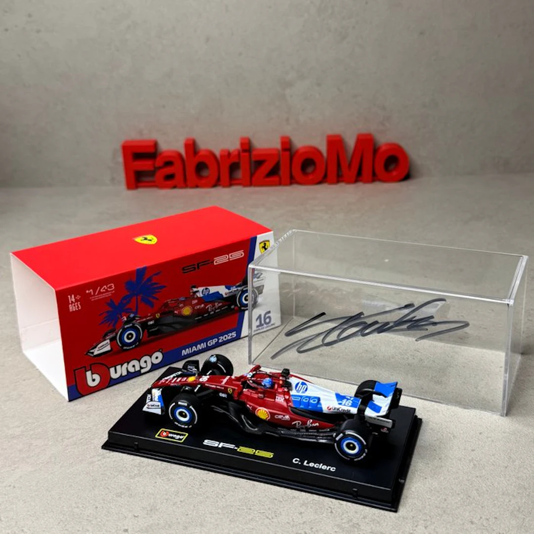 Ferrari - Winner Monaco - Miami GP 2025 - Charles Leclerc...