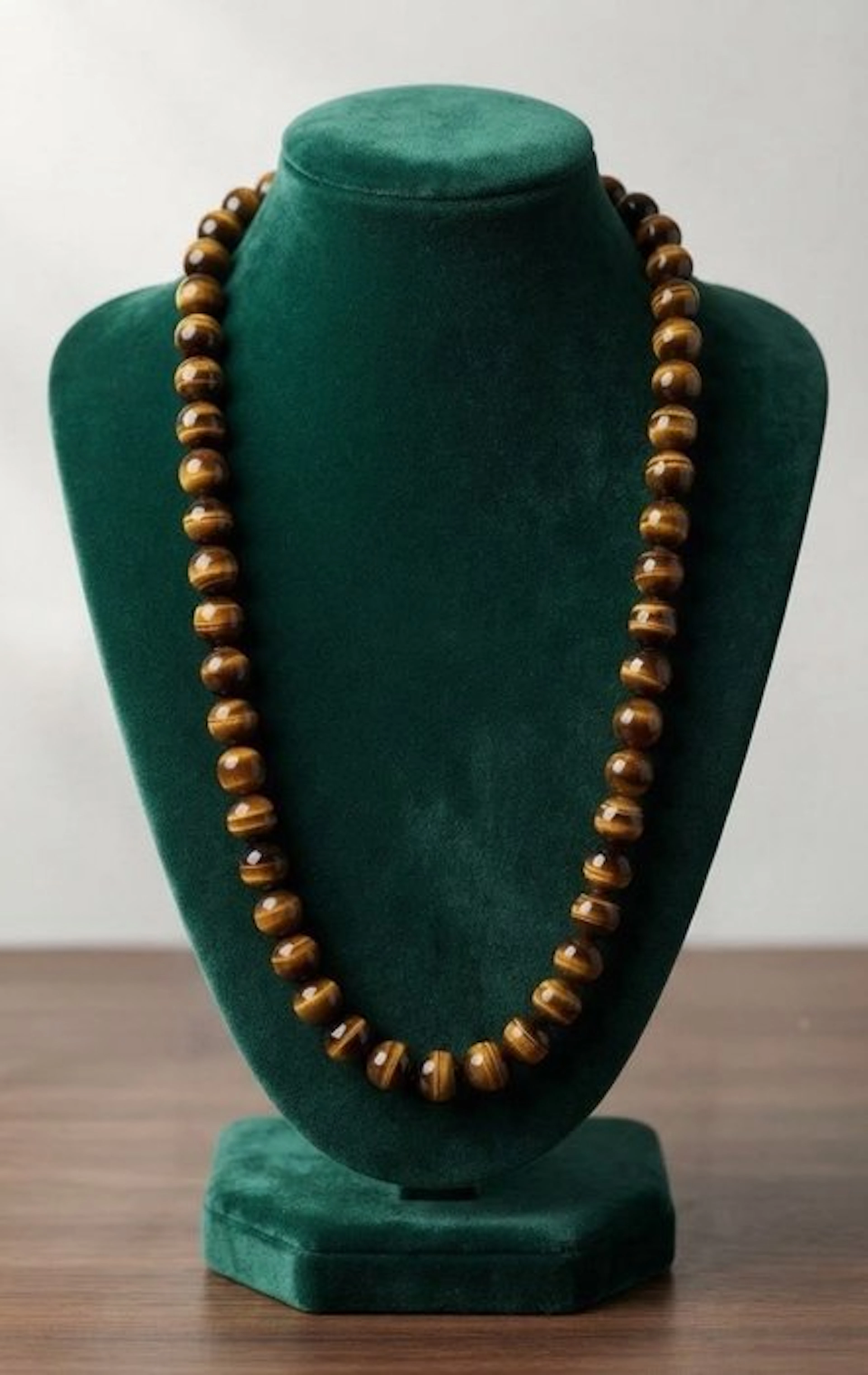 Silver - Necklace - Tiger's Eye