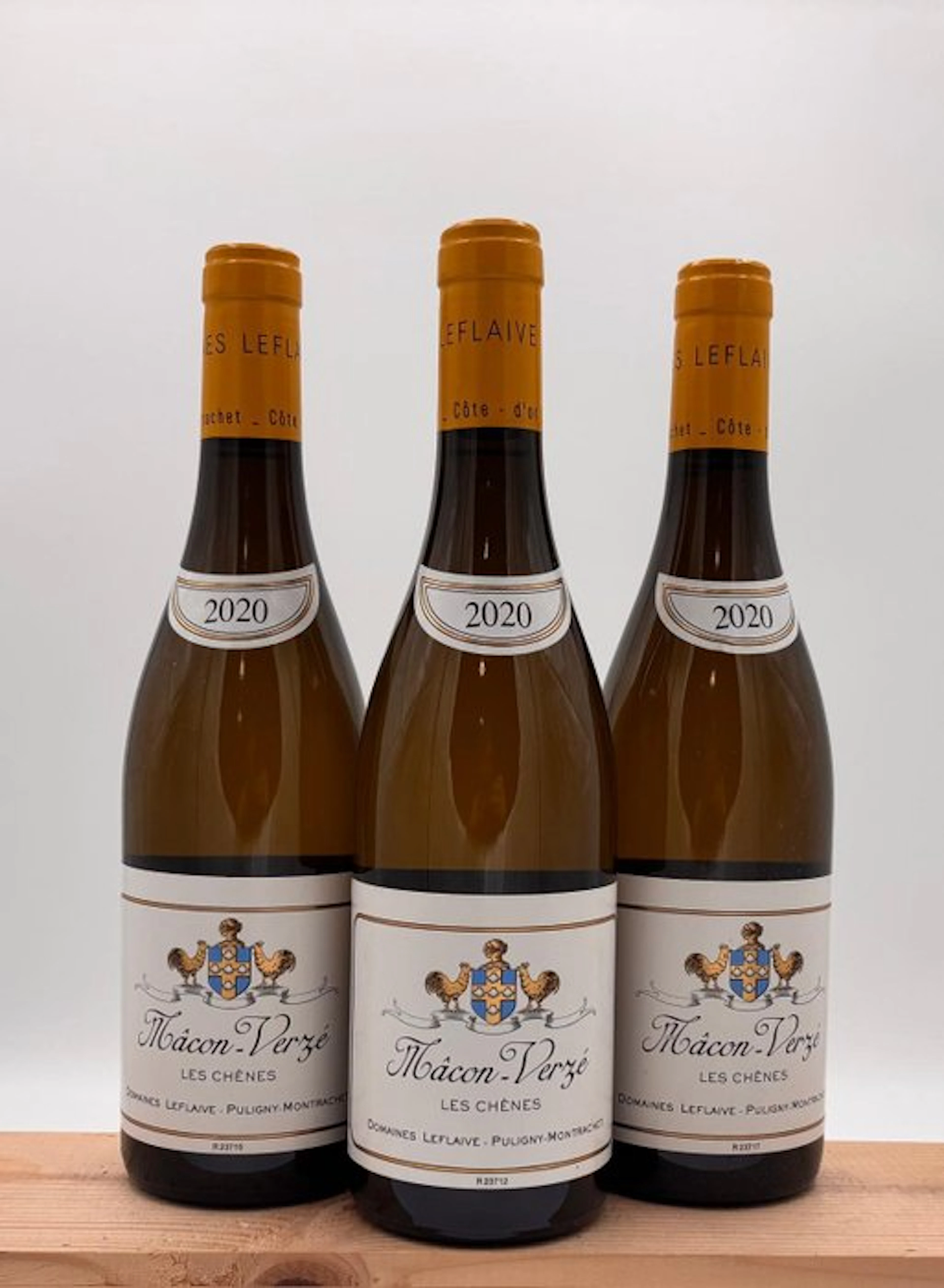 2020 Domaine Leflaive, "Les Chênes" - Mâcon-Verzé - 3 Bottles (0.75L)