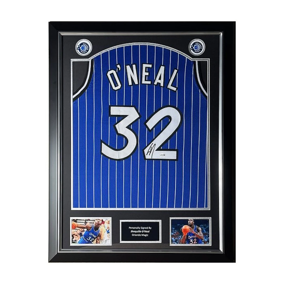 Orlando Magic - Shaquille O Neal HOF Signed Jersey # 32...