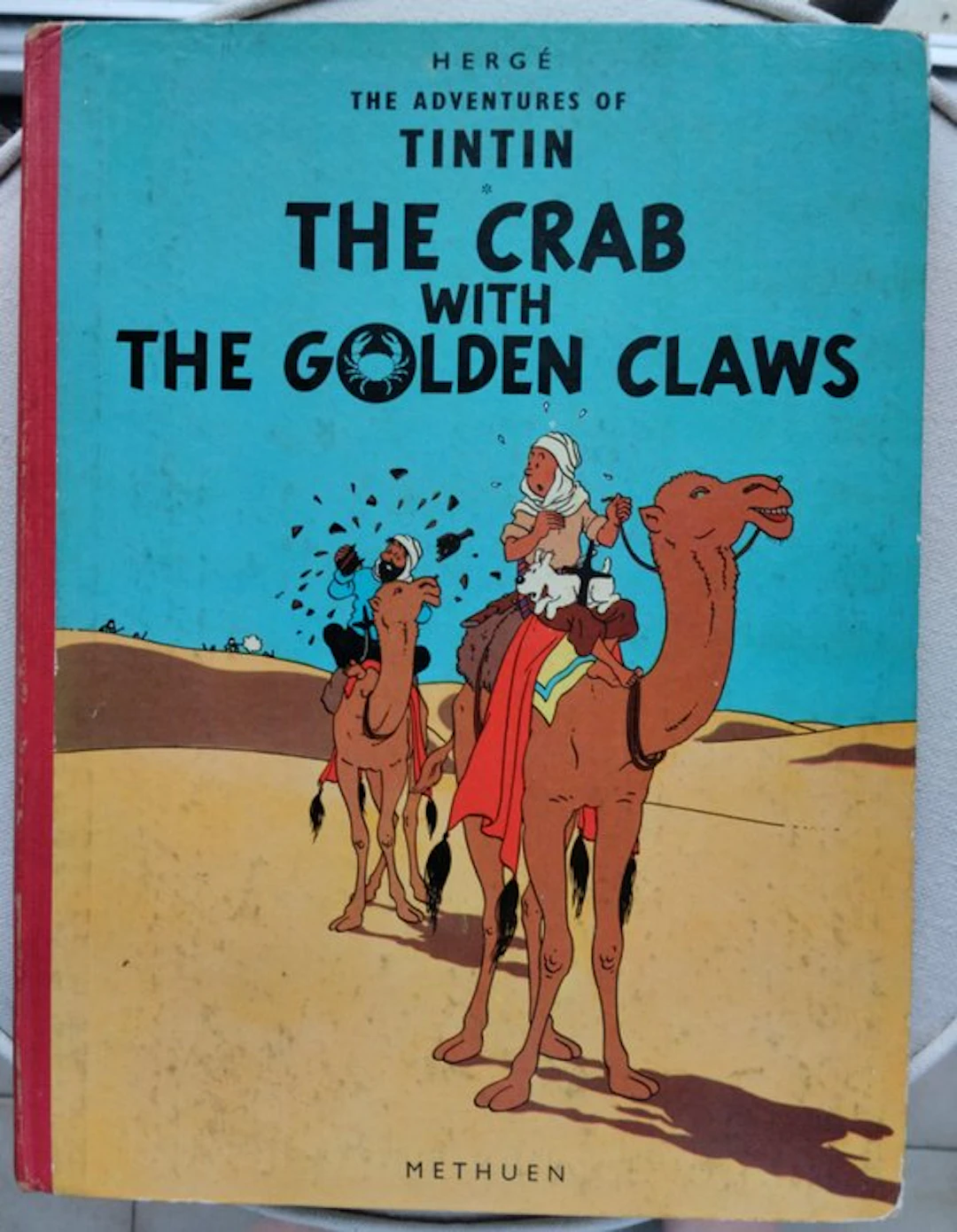 Tintin - The crab with the golden claws - 1 Album - First edition - 1958