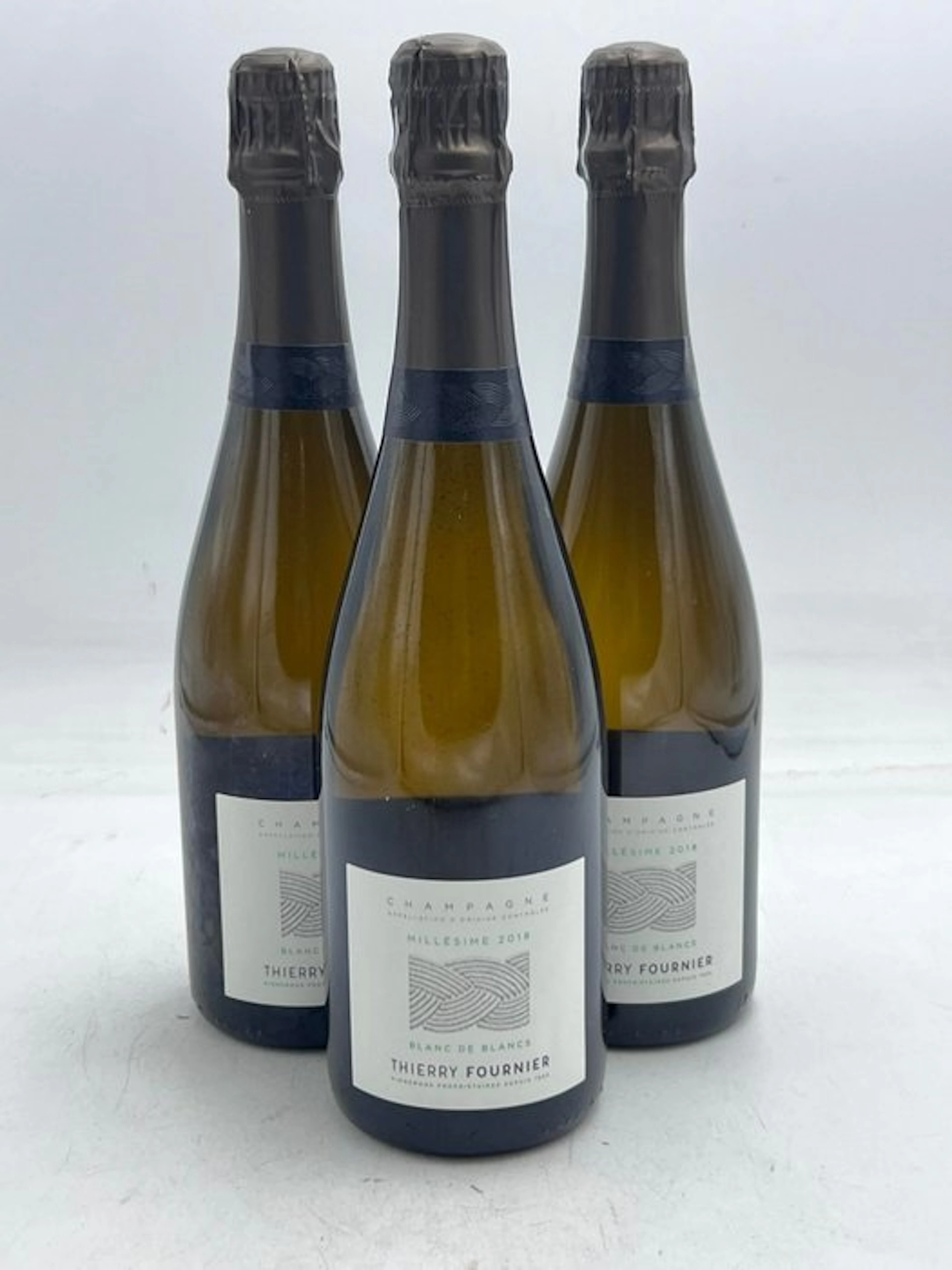 2018 Thierry Fournier, Blanc de Blancs - Champagne - 3 Bottles (0.75L)