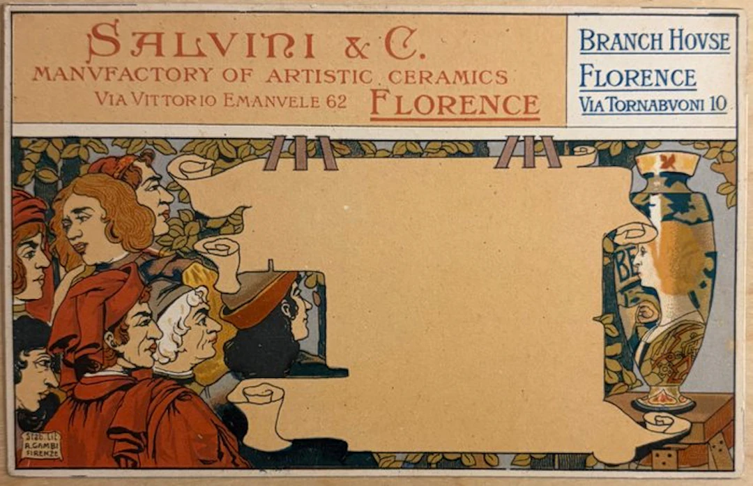 Italy - Advertising, Rara - Florence - Postcard (1) - 1900-1903