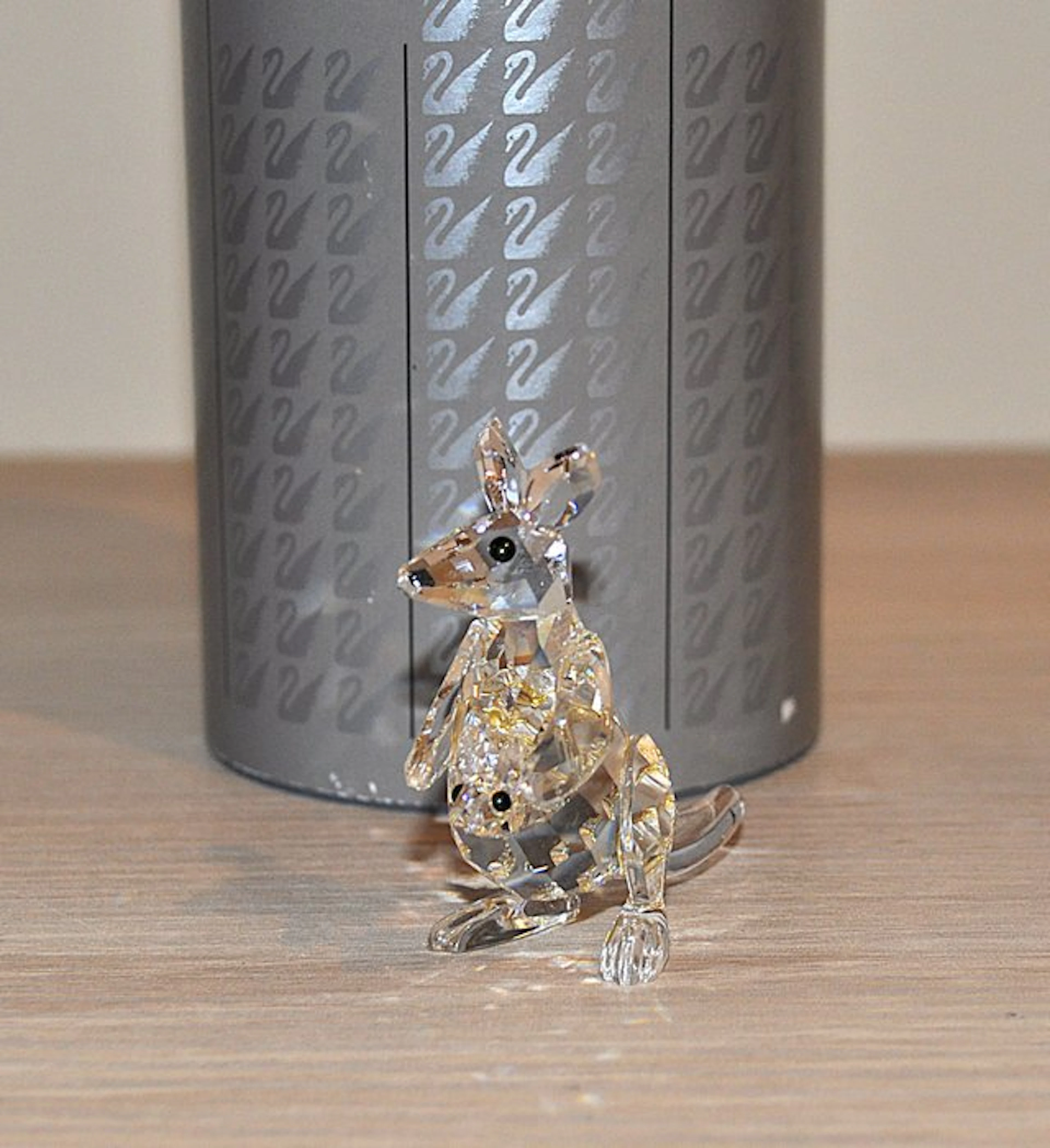 Swarovski - Figure - Kangaroo with joey 181756 - boxed...