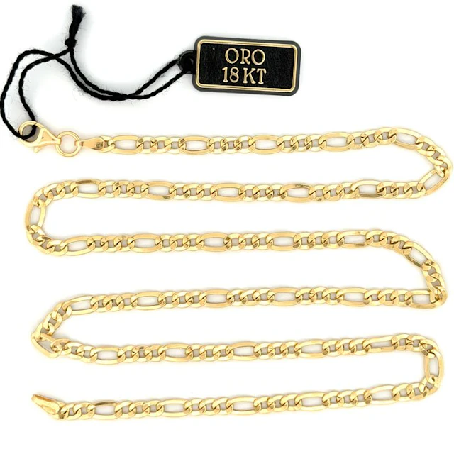 Necklace - 18 kt. Yellow gold - Figaro