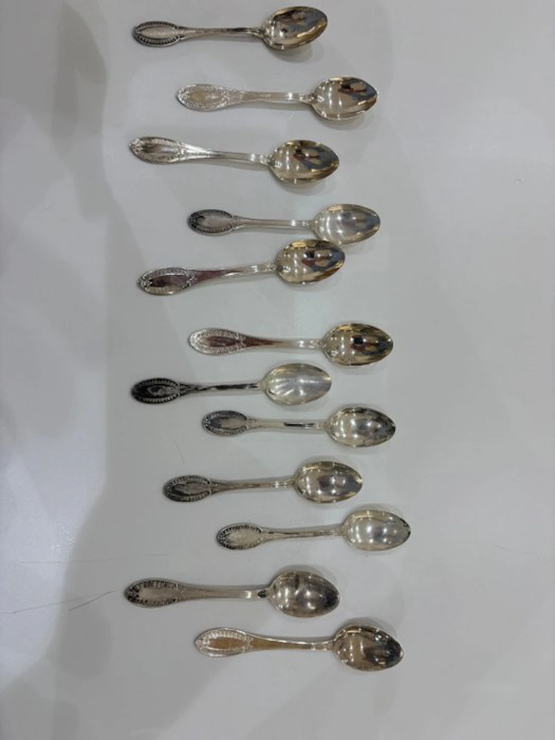 Tea spoon (28) - .800 silver