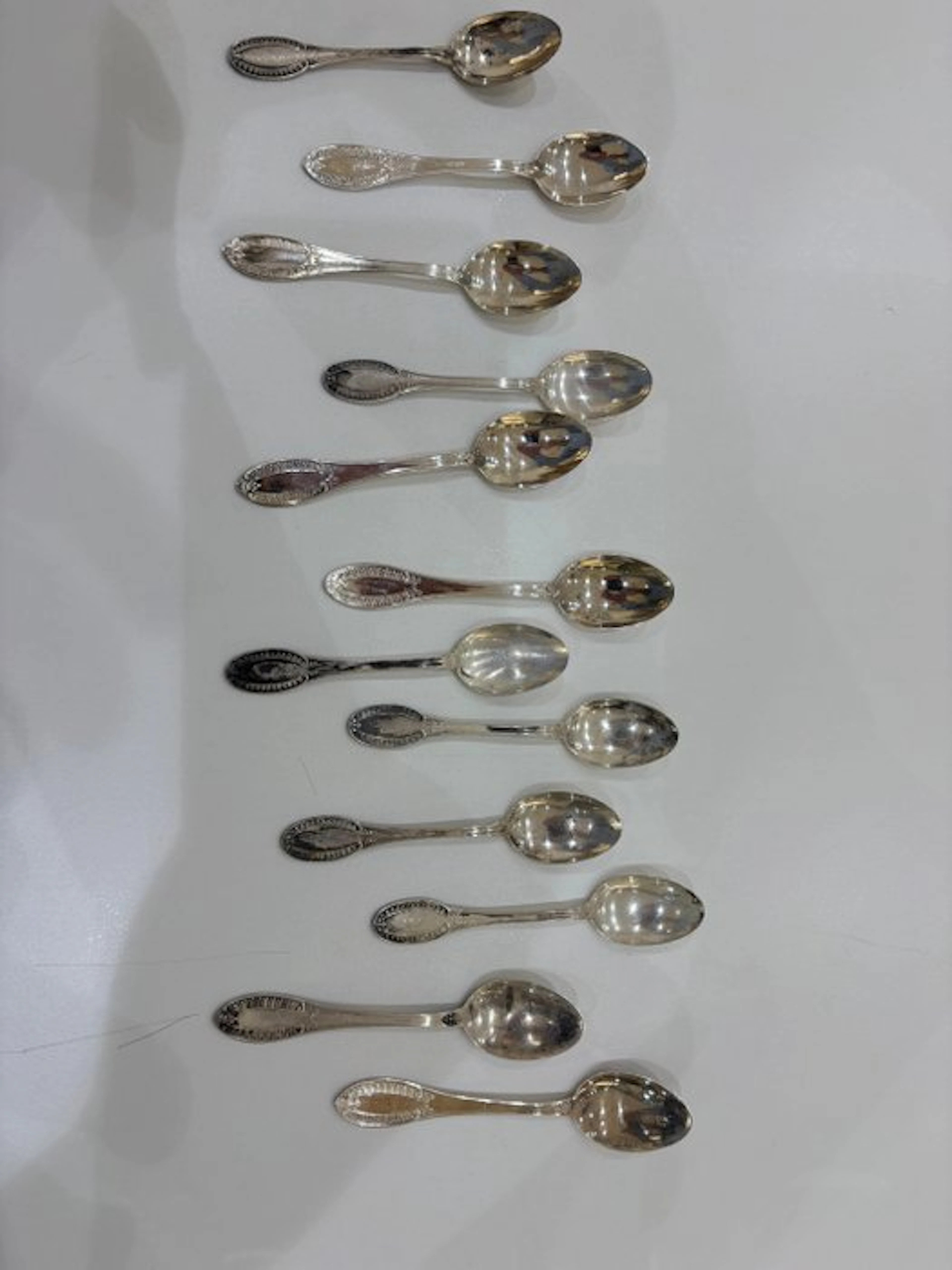 Tea spoon (28) - .800 silver