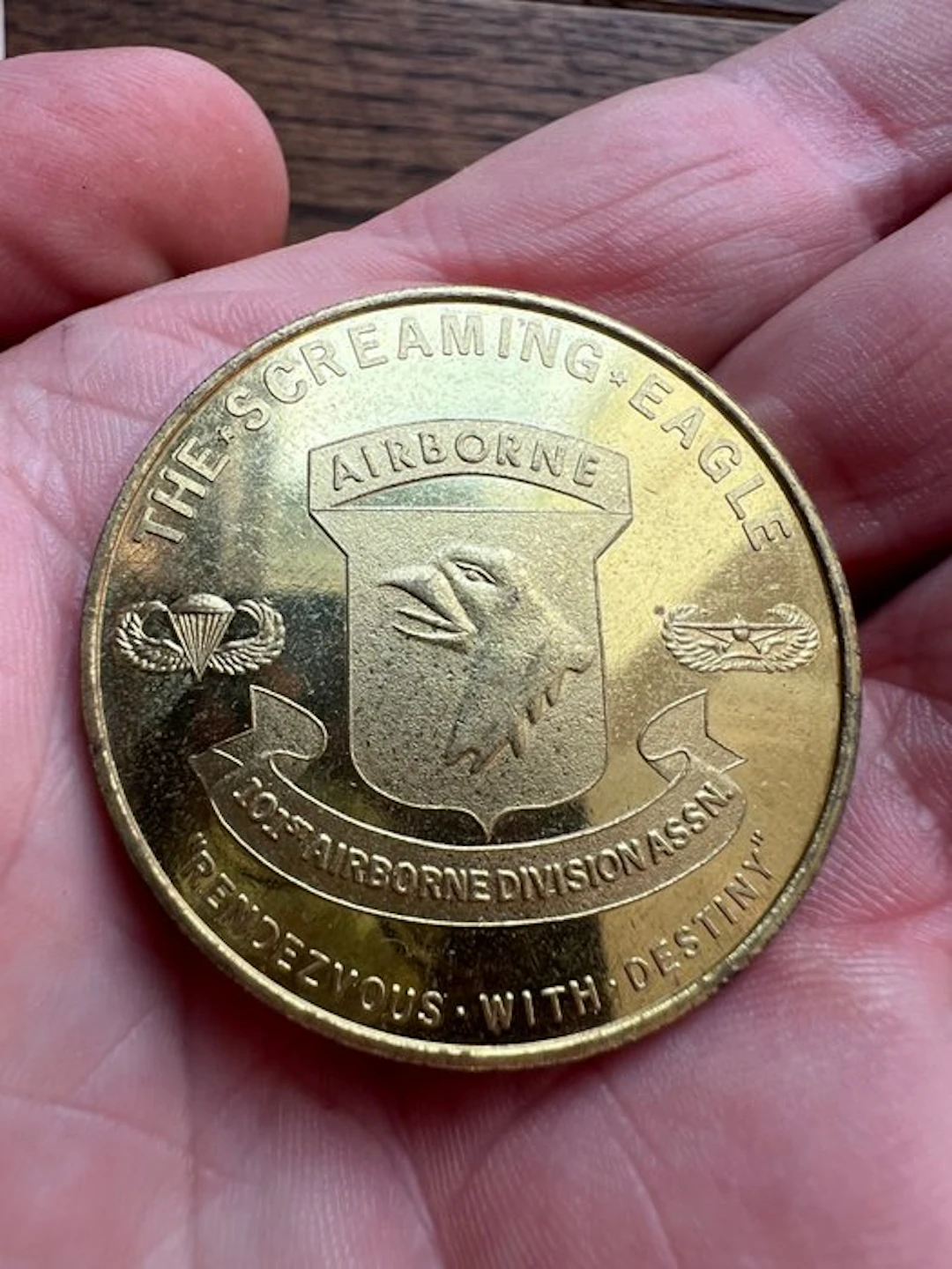 United States - Medal - Rare US 101st Airborne WW2...