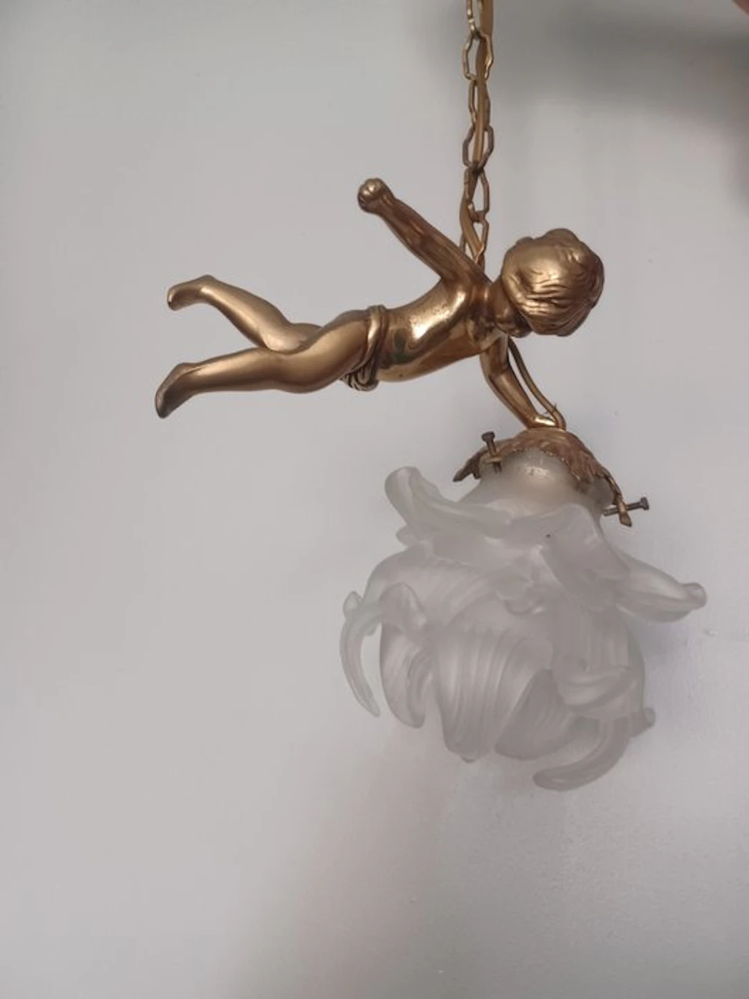 Georges Mathias - Wall sconce - decorative - Gilt bronze
