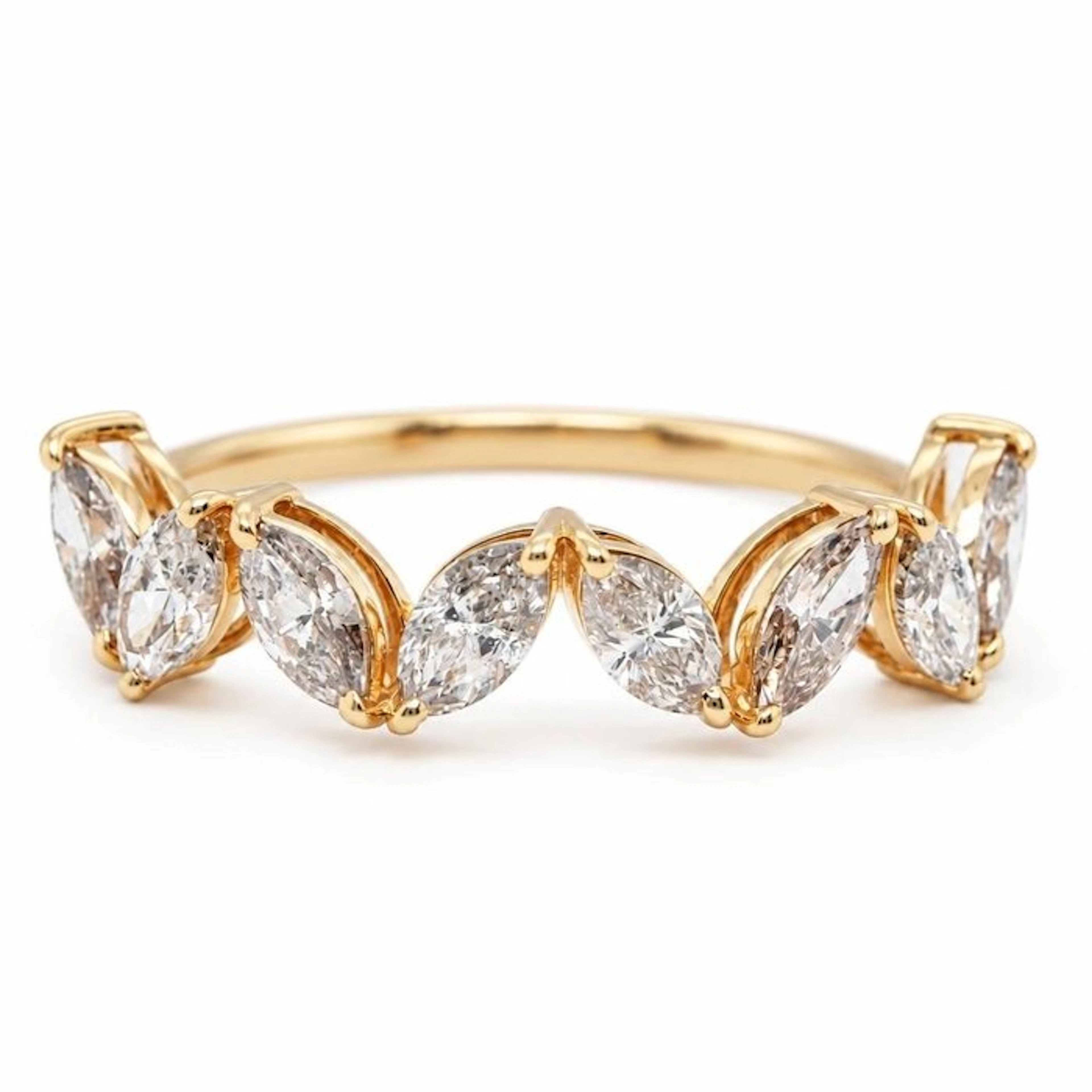 No reserve price - Ring - 14 kt