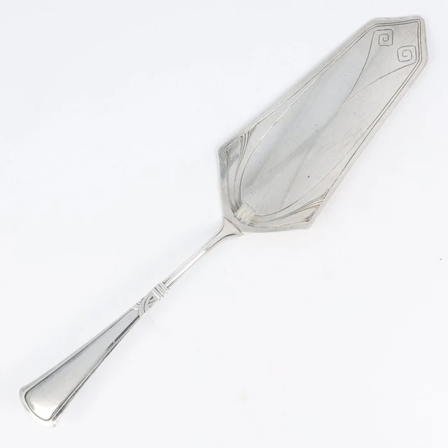 Lutz & Weiß - Jugendstil - Cake server - .800 silver - 1900-1910