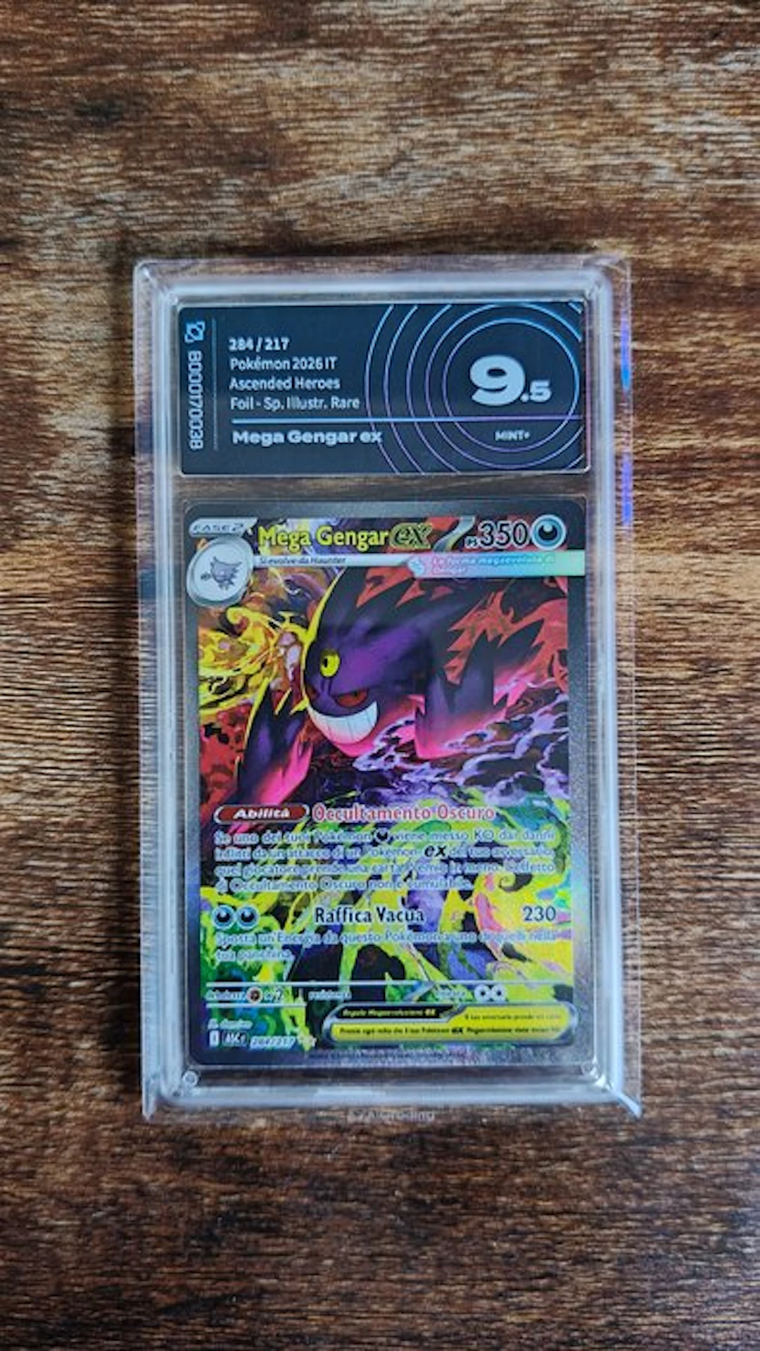Pokémon - 1 Graded card - Gengar 284/217 Foil - AI...
