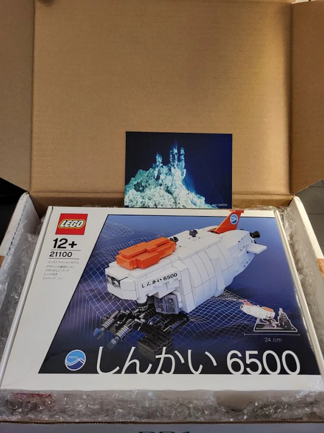 LEGO Set - 21100 - Custom Item, Ideas (CUUSOO) - しんかい 6500