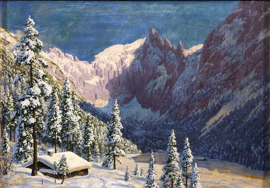 Rudolf Reschreither (1868-1939) - Atmosfera pomeridiana –...