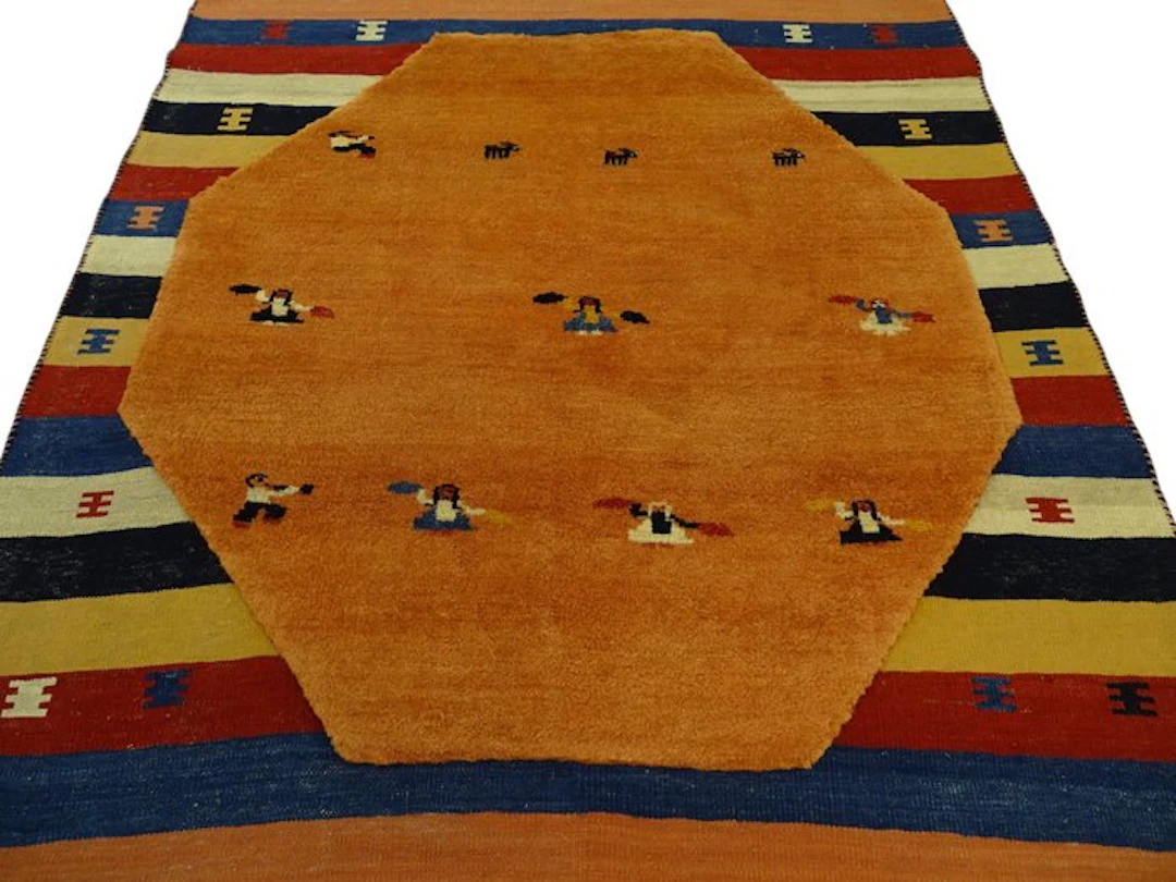 Gabbeh - Cleaned - Rug - 188 cm - 175 cm