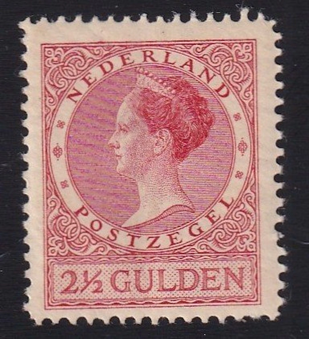 Netherlands 1926 - Wilhelmina 2.50 guilders - NVPH 164