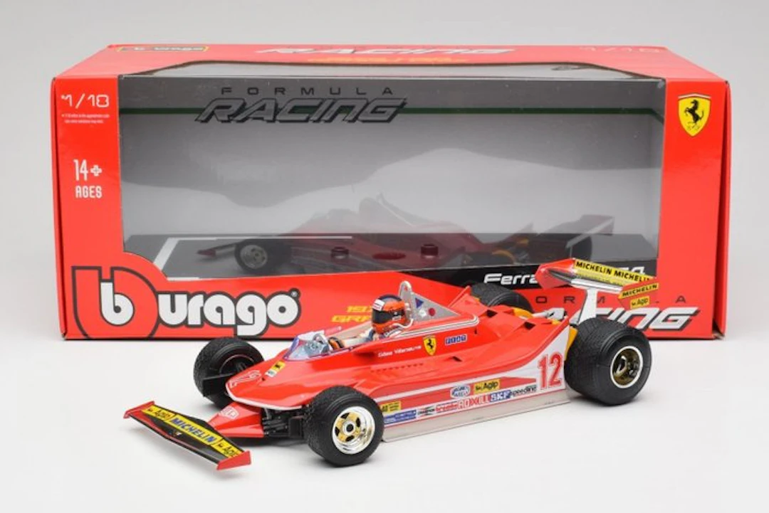 Bburago 1:18 - Model race car - Ferrari 312 T4 #12 GP USA...
