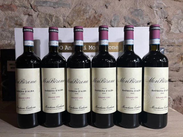 2019 MonBirone Barbera d'Alba - Piedmont DOC - 6 Bottles (0.75L)