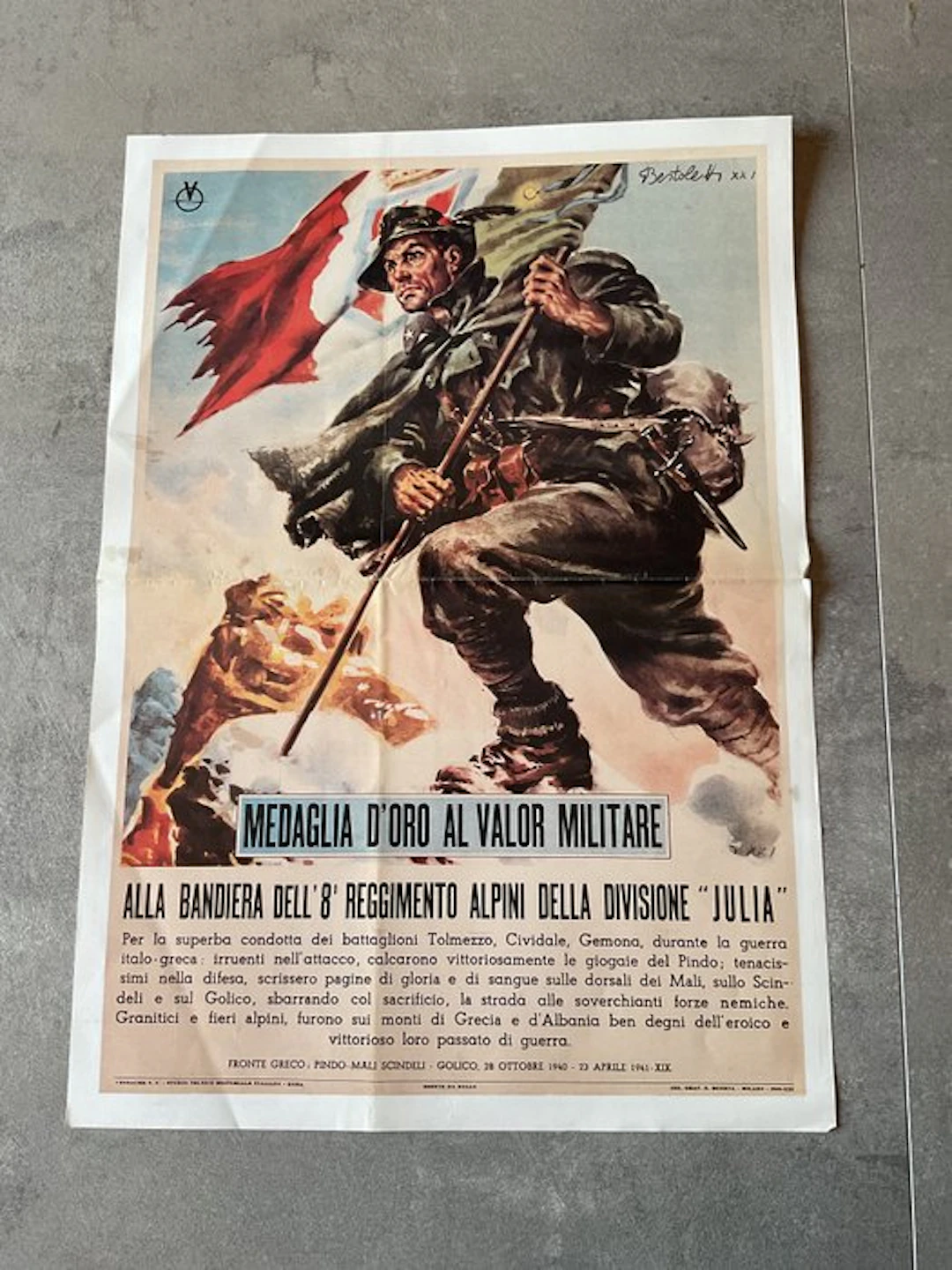 Fedri Bertoletti - RSI Repubblica Sociale Italiana
