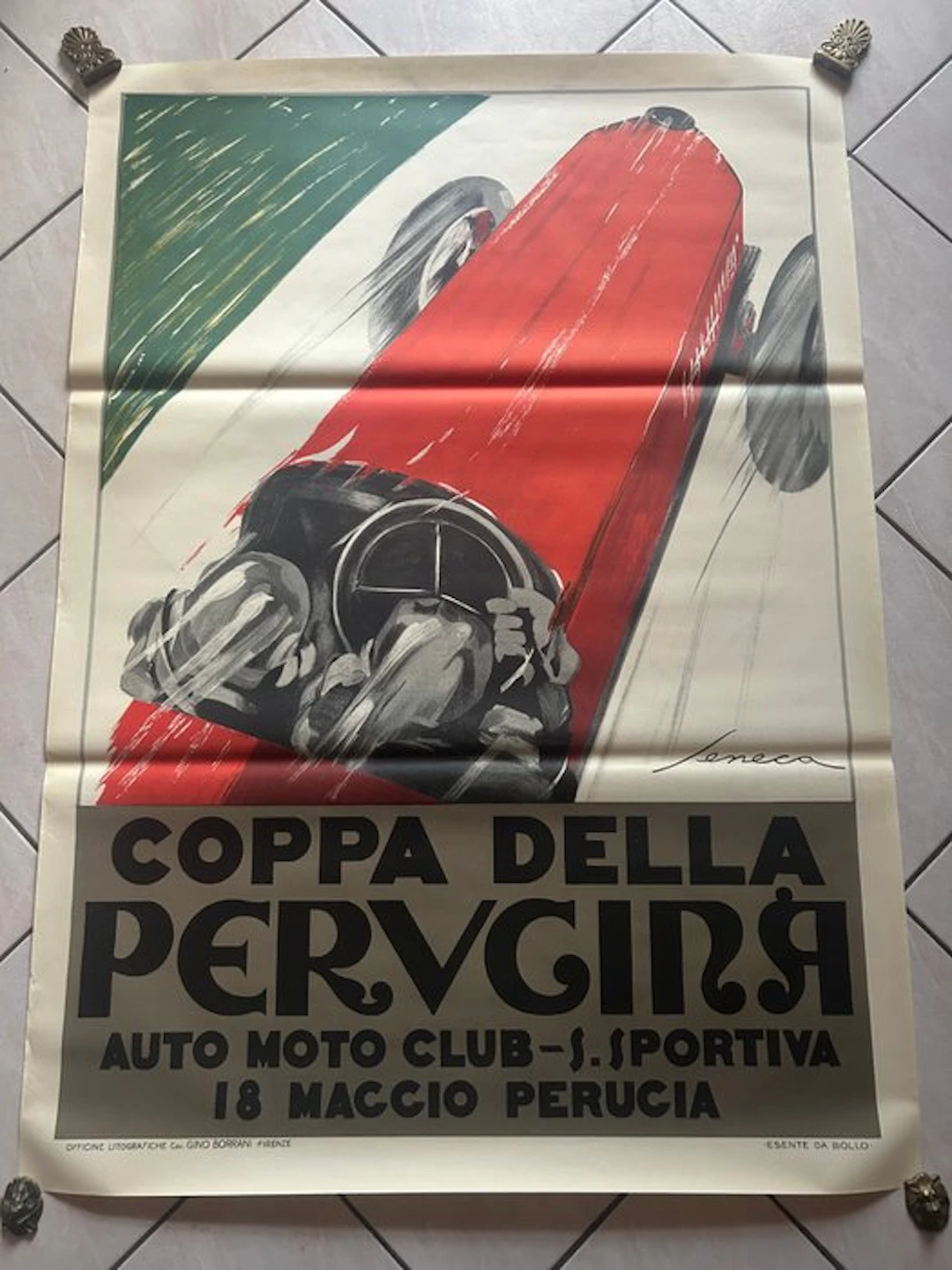 Seneca - Coppa della Perugina - 1950s