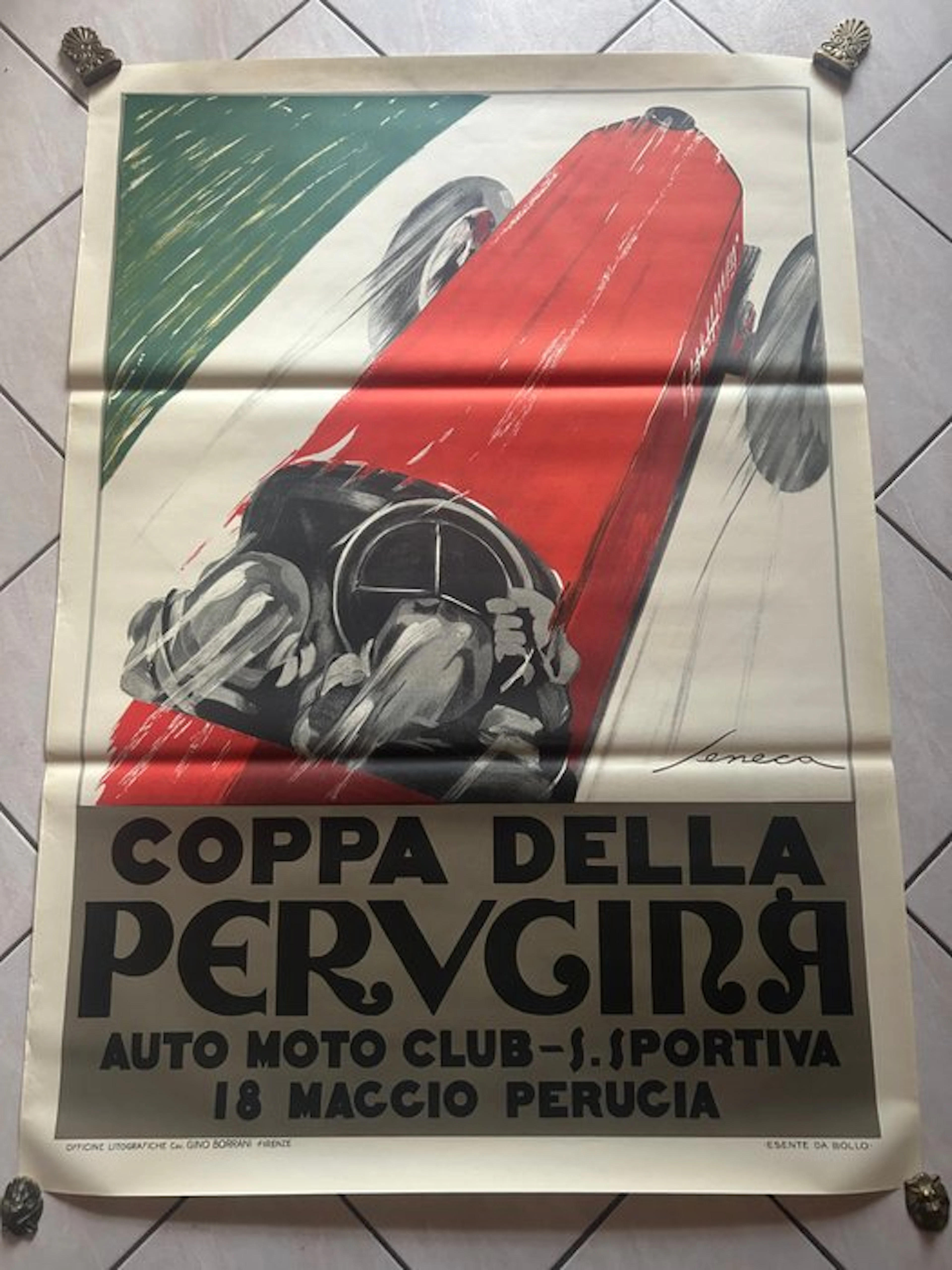 Seneca - Coppa della Perugina - 1950s