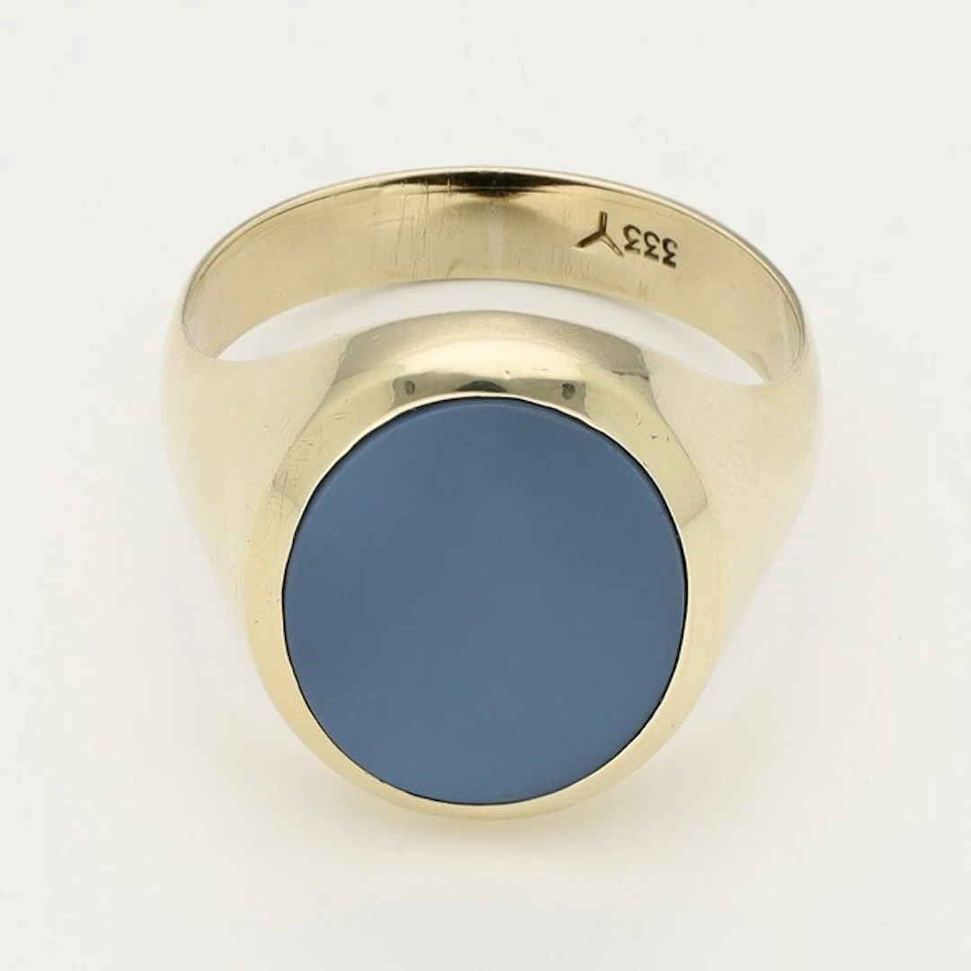 Ring - 8 kt. Yellow gold - Lagensteen