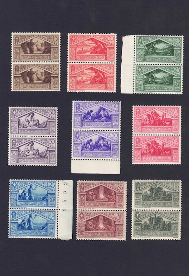 Italy Kingdom 1930 - the two-thousandth anniversary of Virgil's birth - Sassone