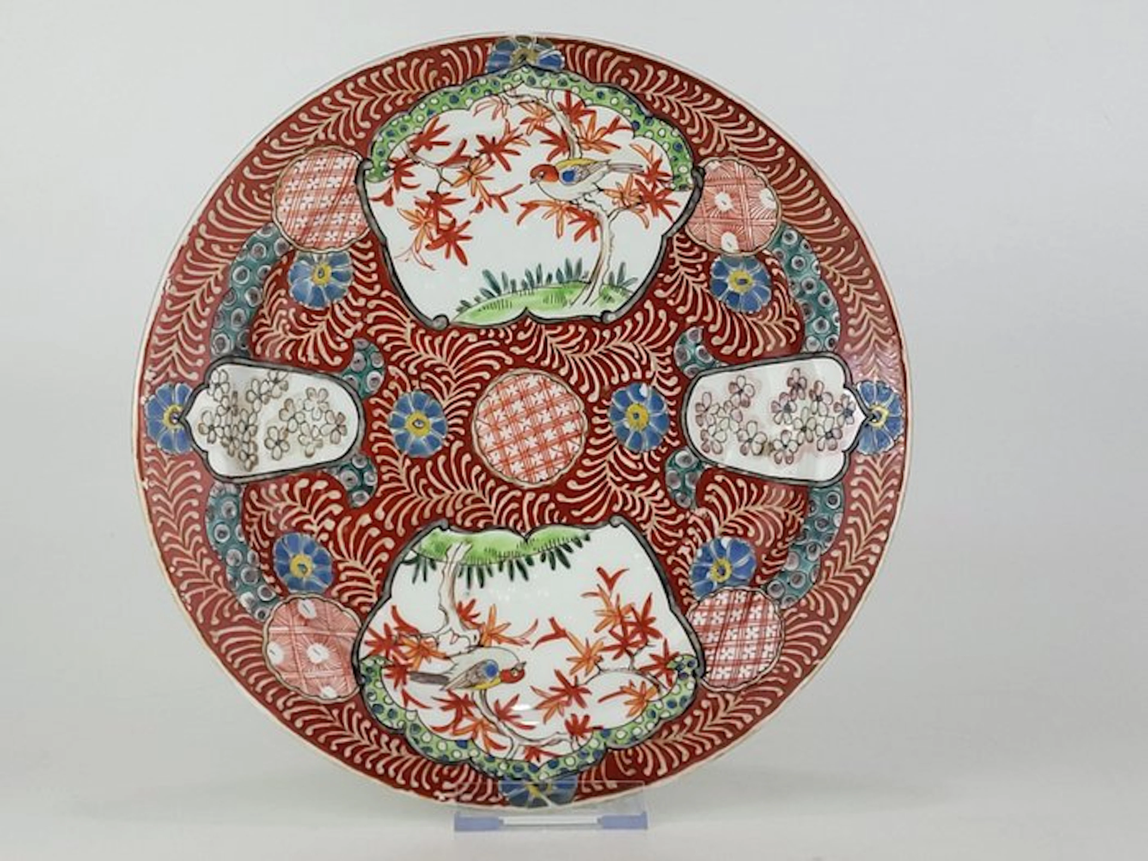 Dish - Porcelain - Imari - Zōshuntei Sanpo