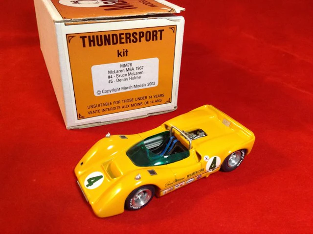 Marsh Models - Thundersport - made in England 1:43 - Model race car - ref
