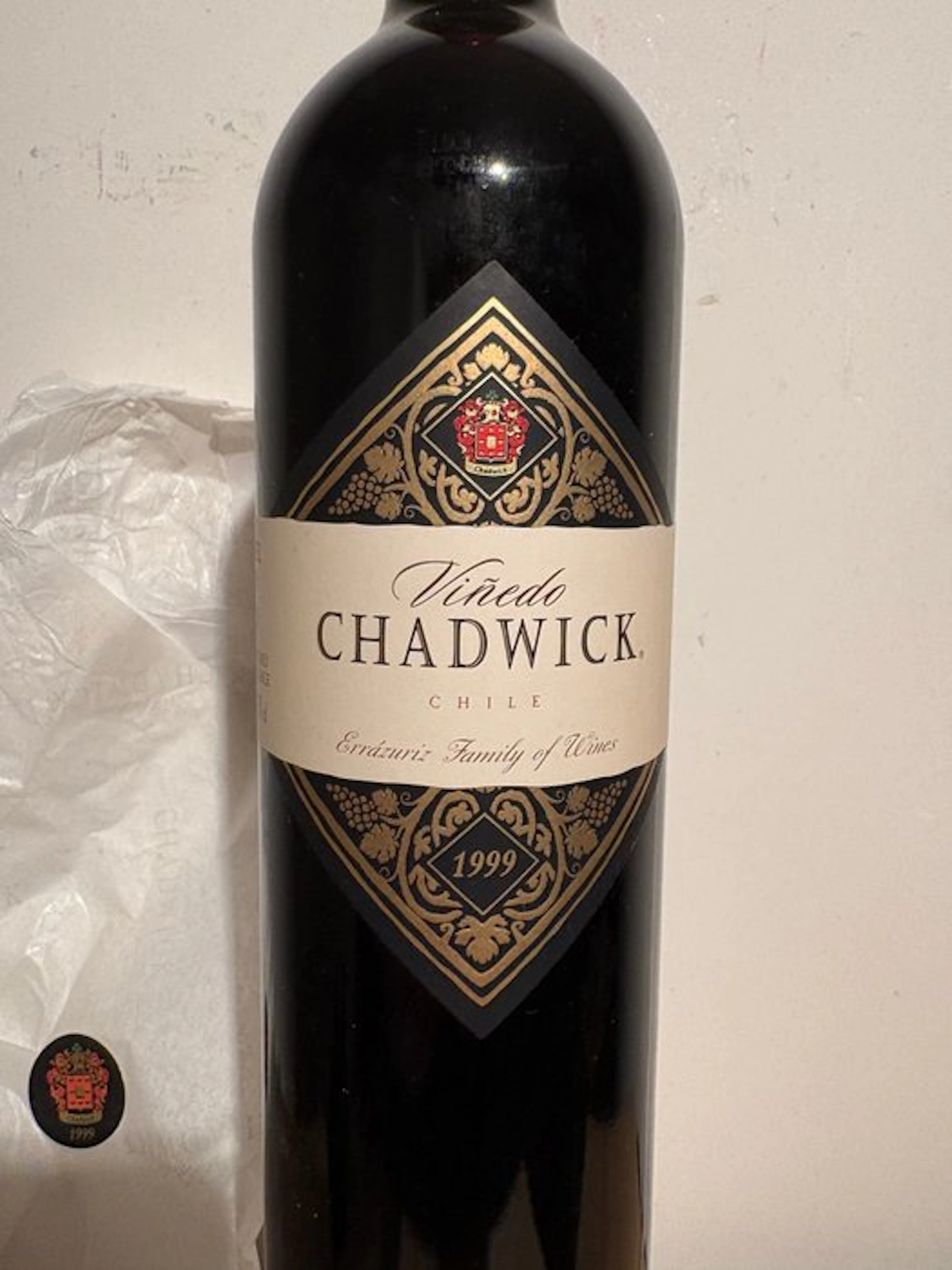 1999 Vinedo Chadwick - Maipo Valley Gran Reserva Especial - 1 Bottle (0.75L)