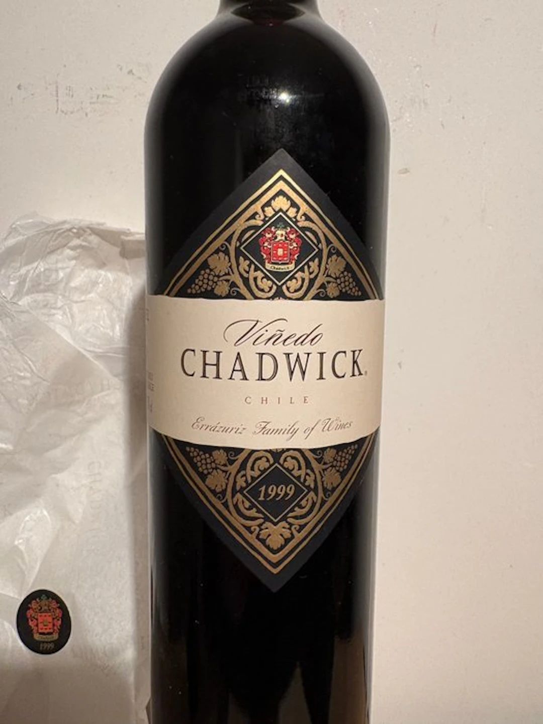 1999 Vinedo Chadwick - Maipo Valley Gran Reserva Especial - 1 Bottle (0.75L)