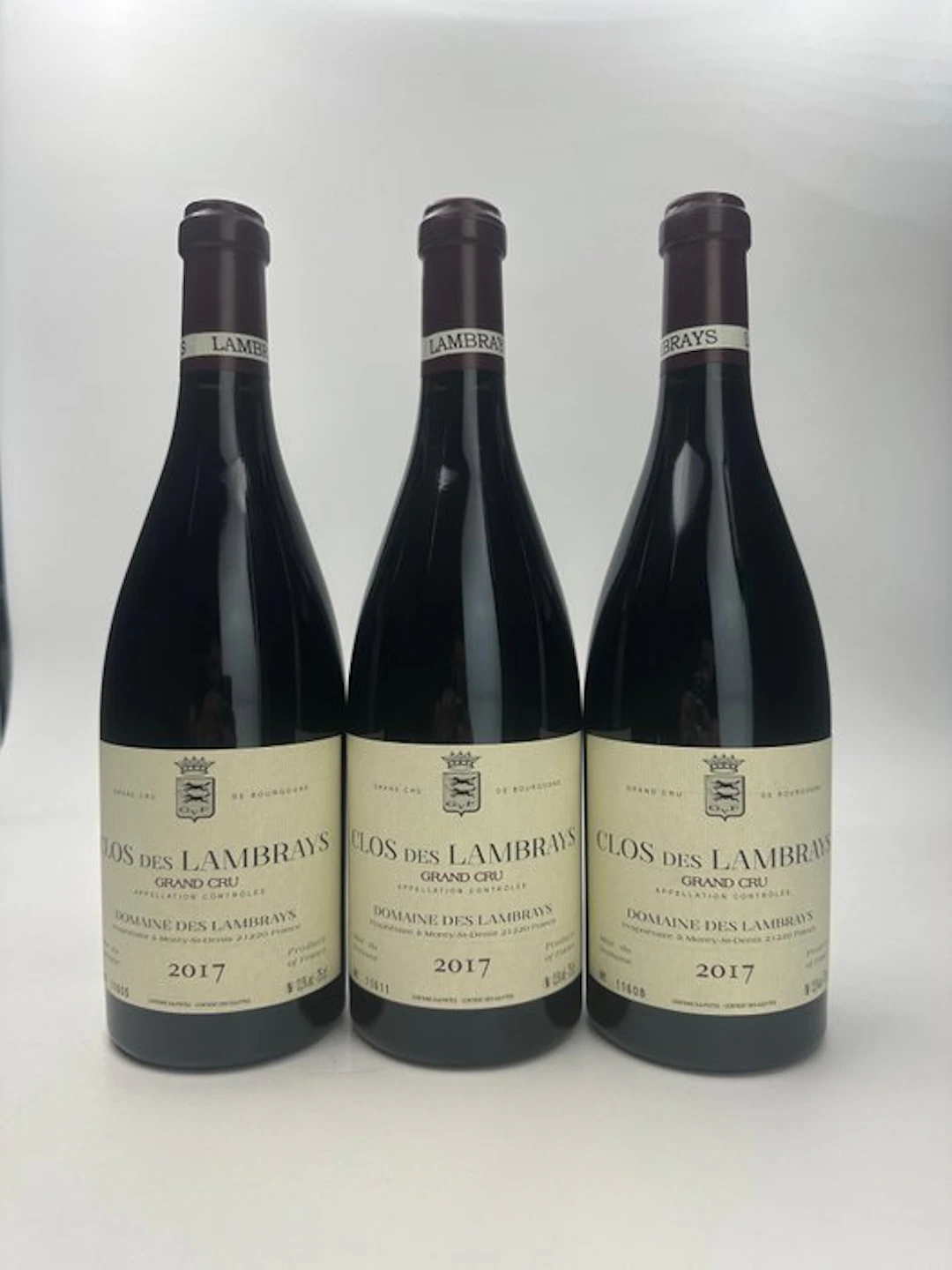 2017 Domaine des Lambrays - Clos des Lambrays Grand Cru - 3 Bottles (0.75L)
