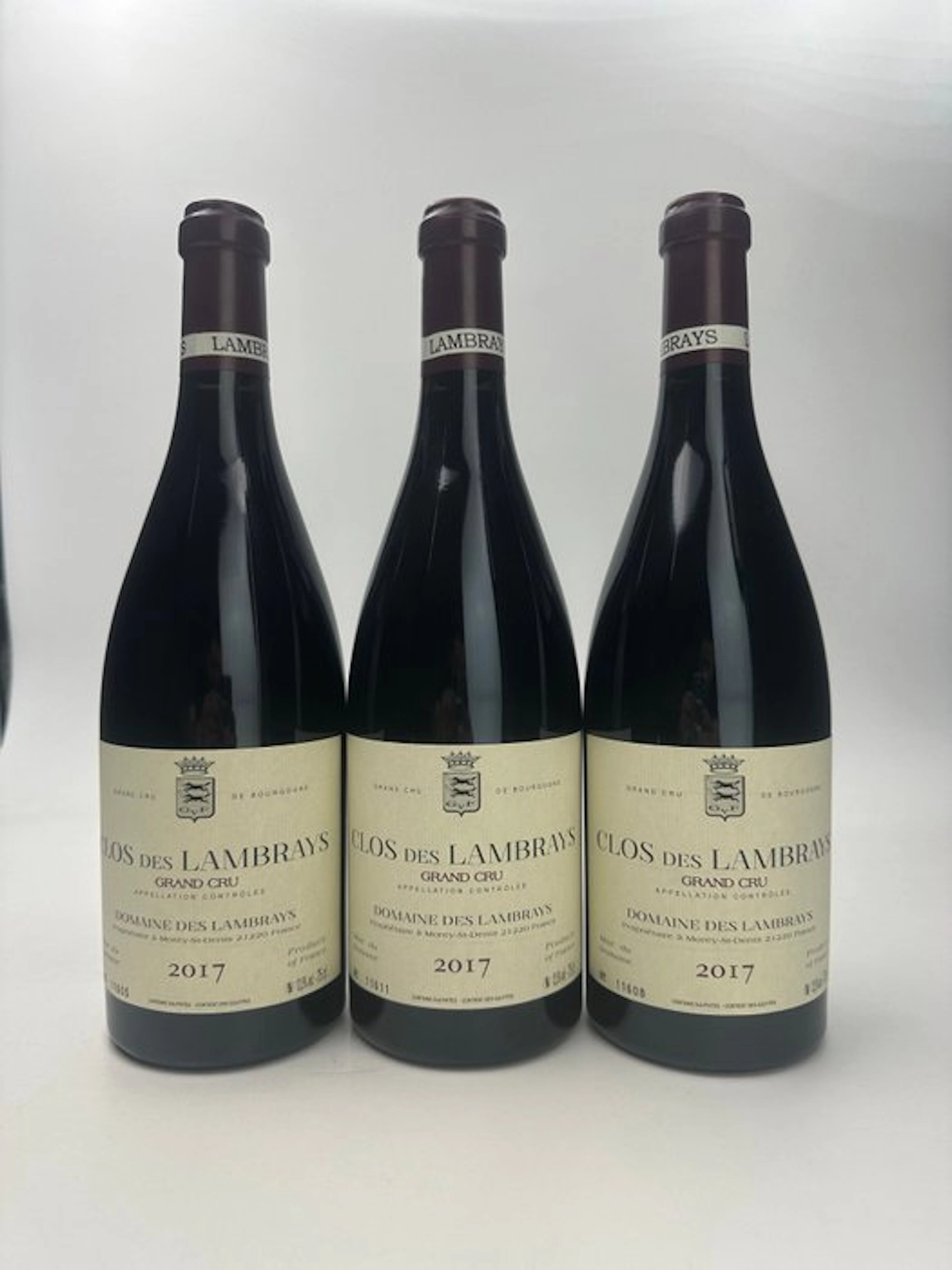 2017 Domaine des Lambrays - Clos des Lambrays Grand Cru - 3 Bottles (0.75L)