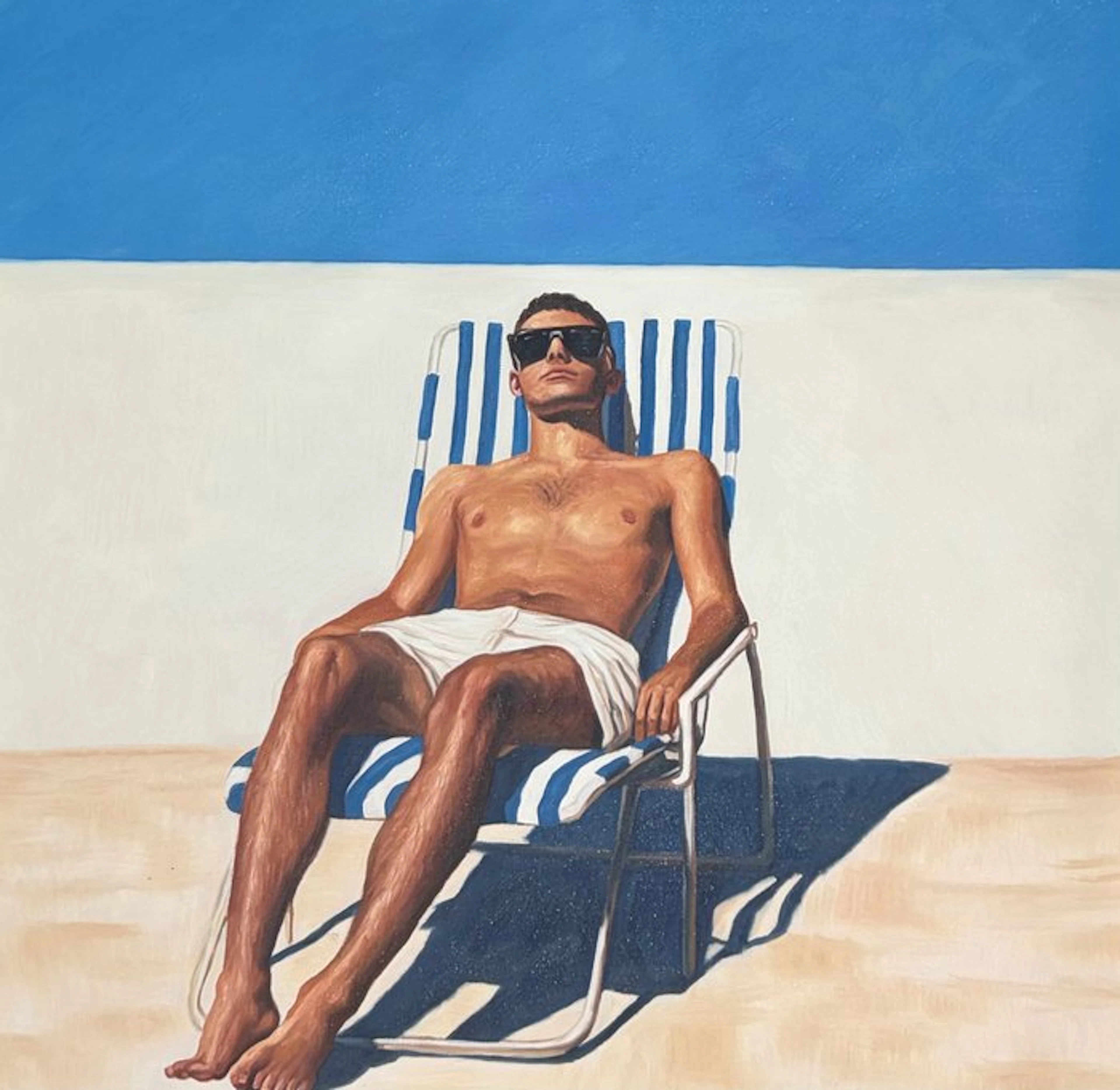 Alexy Berthelot - sunbed in sitges 3