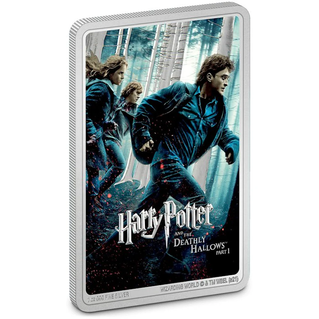 Niue. 2 Dollars 2021 Harry Potter™ und die Heiligtümer des Todes™ Teil 1
