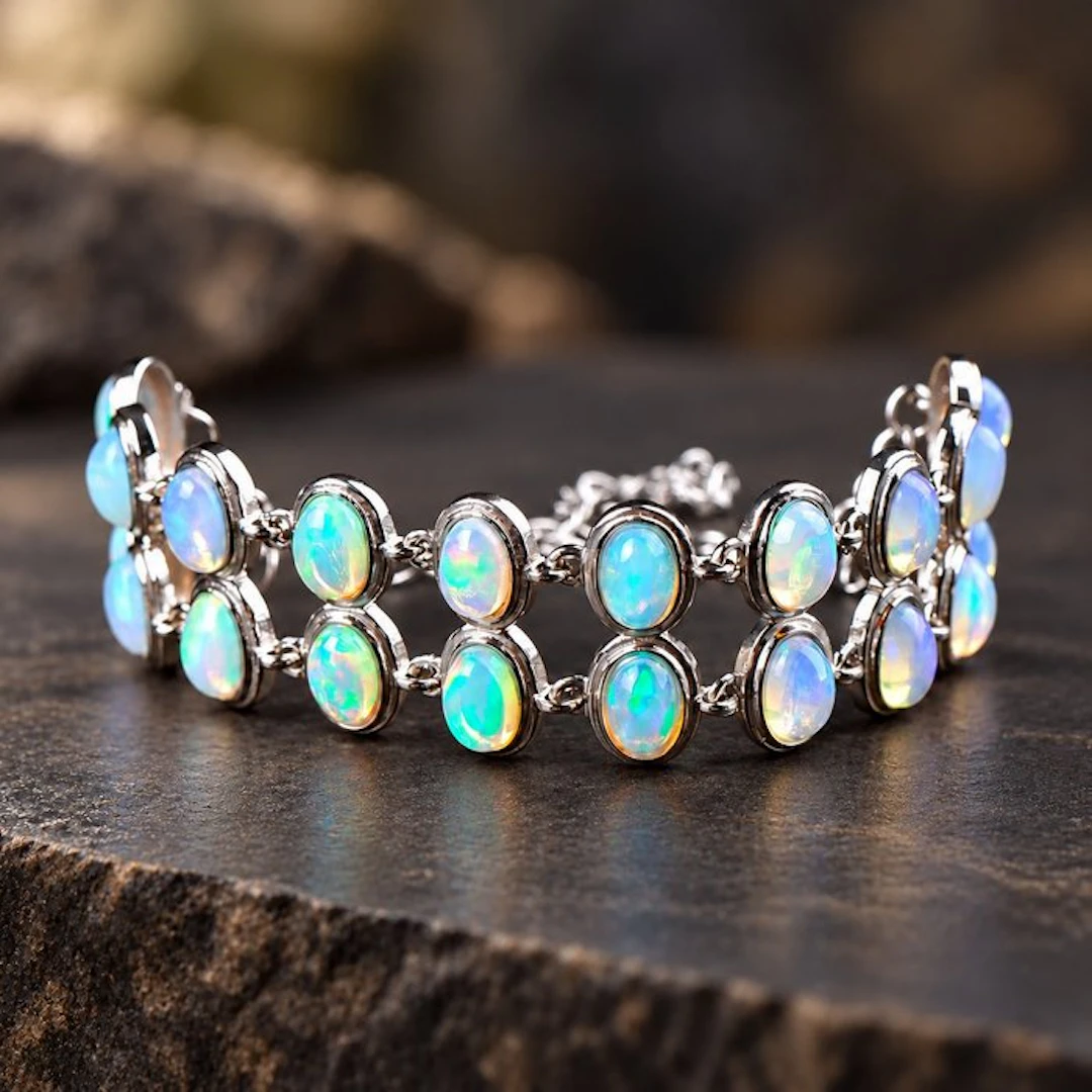 No Reserve - ALGT Certified - Exclusive Natural Opal...