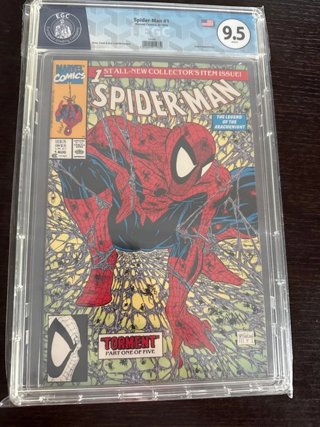 Spider-Man #1 - EGC 9.5 - Torment