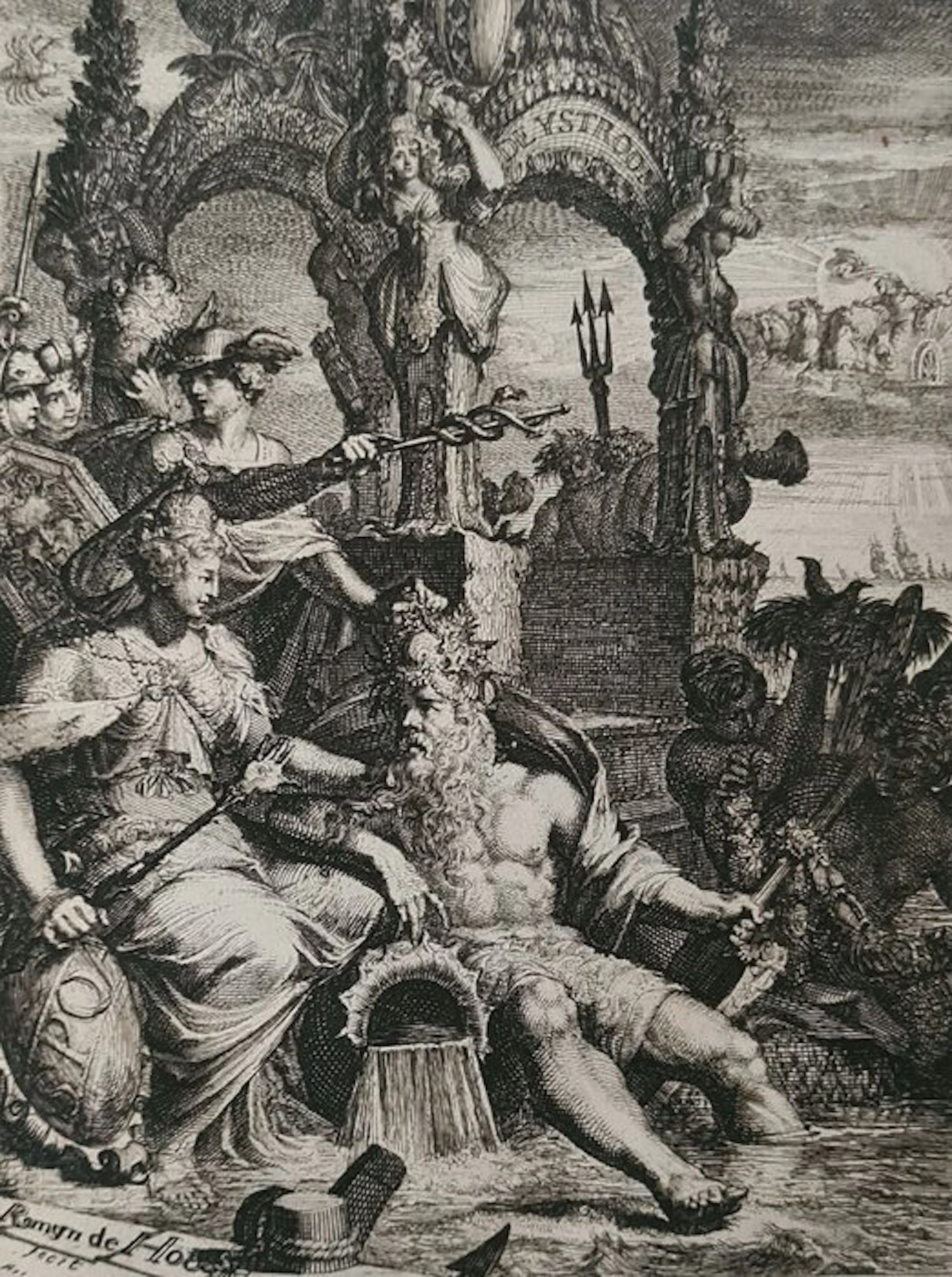Antonides van der Goes, Romeyn de Hooghe - Alle de gedichten - 1714