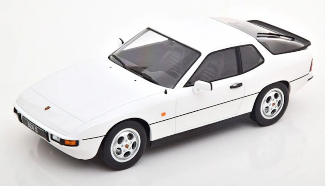 kkscale 1:18 - Model car - Porsche 924 S - 1986 - Wit