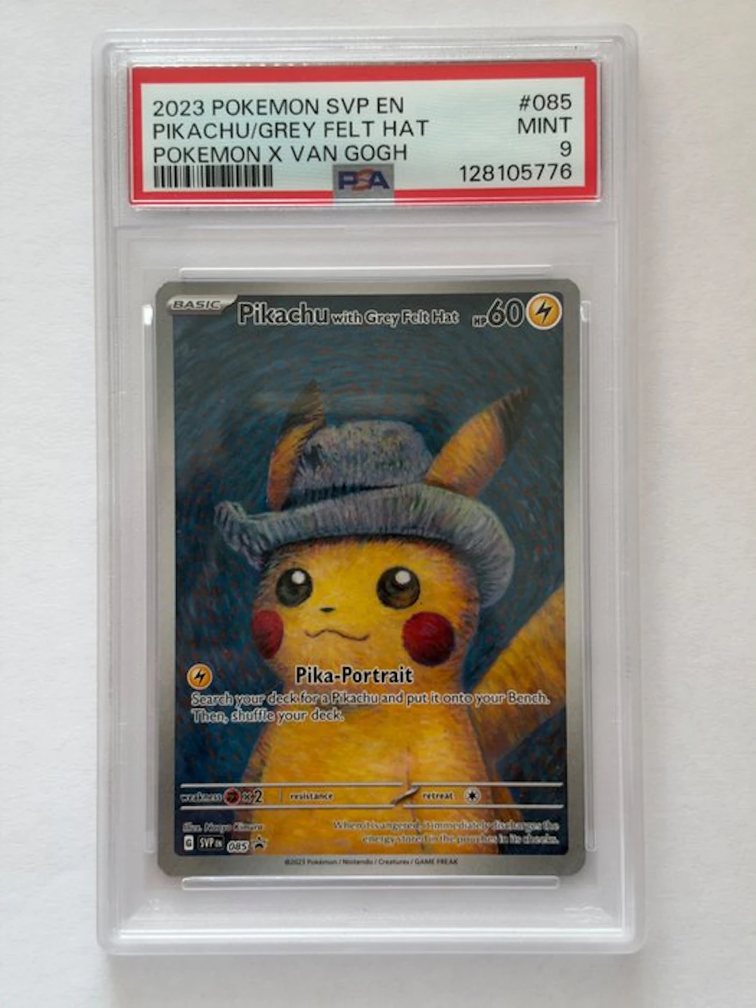 Pokémon - 1 Graded card - Pikachu #085 Promo card - PSA 9...