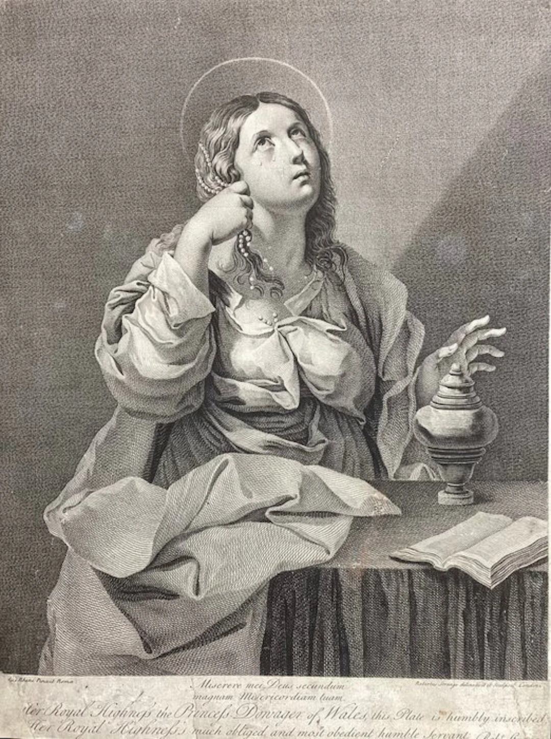 Guido Reni, inc. Robert Strange (1721-1792) - La Maddalena penitente