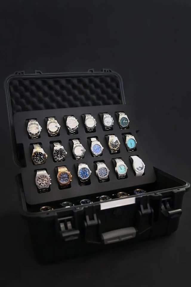 Indestructible Watch Suitcase for 36 Watches - Timepiece...