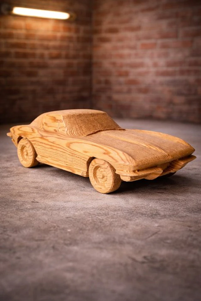 Model sports car - C2 Sting Ray Coupé 1965